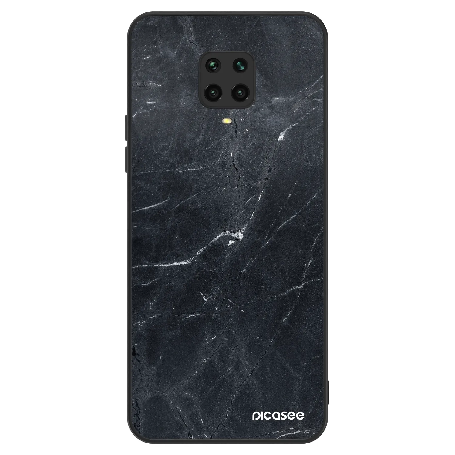 Picasee ULTIMATE CASE Xiaomi Redmi Note 9 Pro - készülékre - Black marble