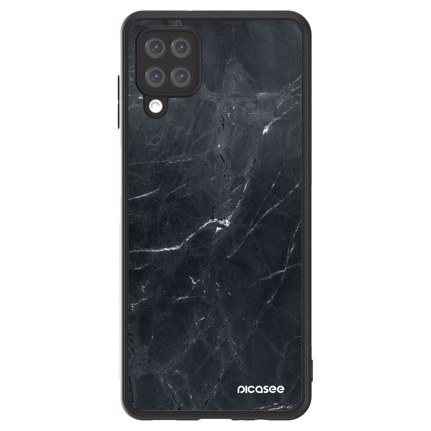 Picasee ULTIMATE CASE Samsung Galaxy A12 A125F - készülékre - Black marble