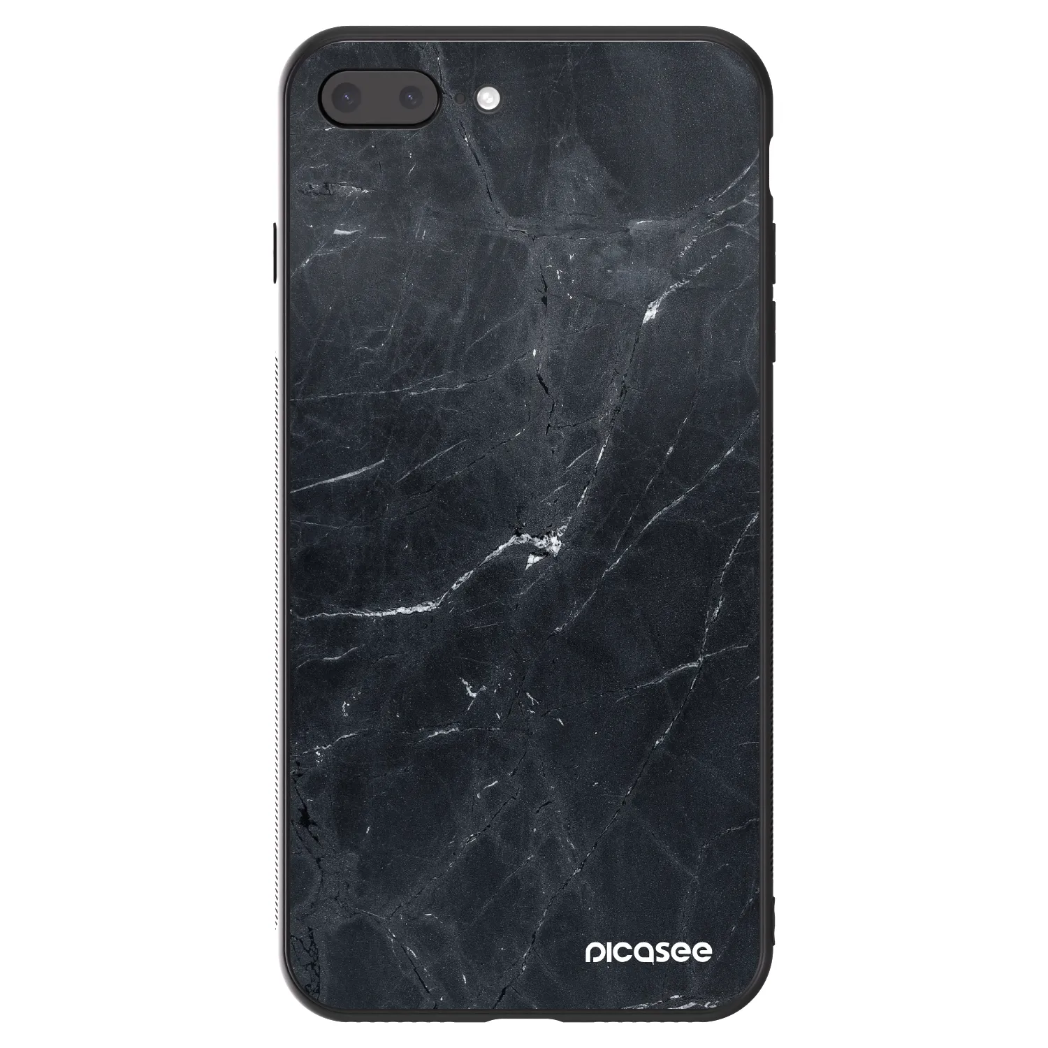 Picasee ULTIMATE CASE Apple iPhone 7 Plus - készülékre - Black marble