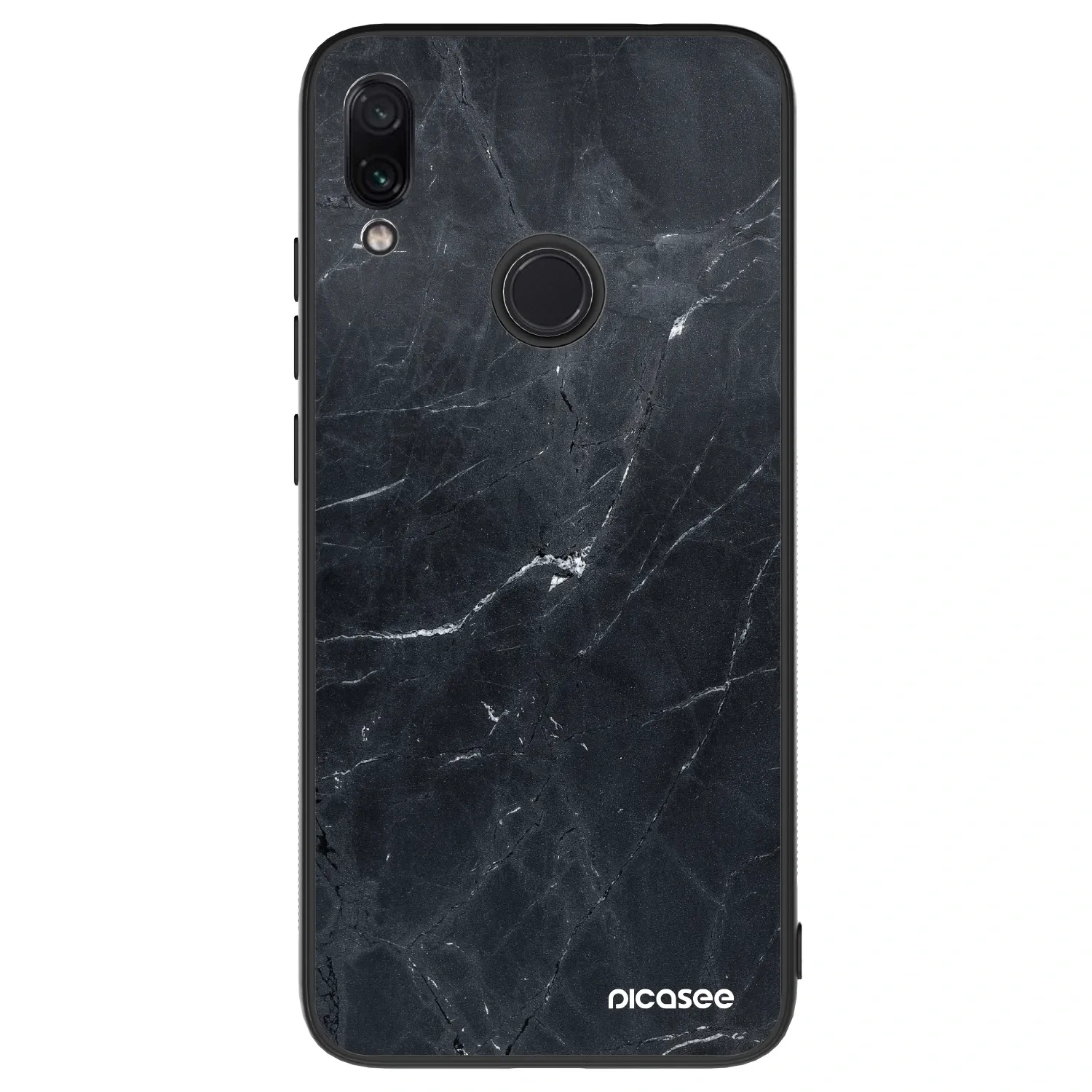 Picasee ULTIMATE CASE Xiaomi Redmi Note 7 - készülékre - Black marble
