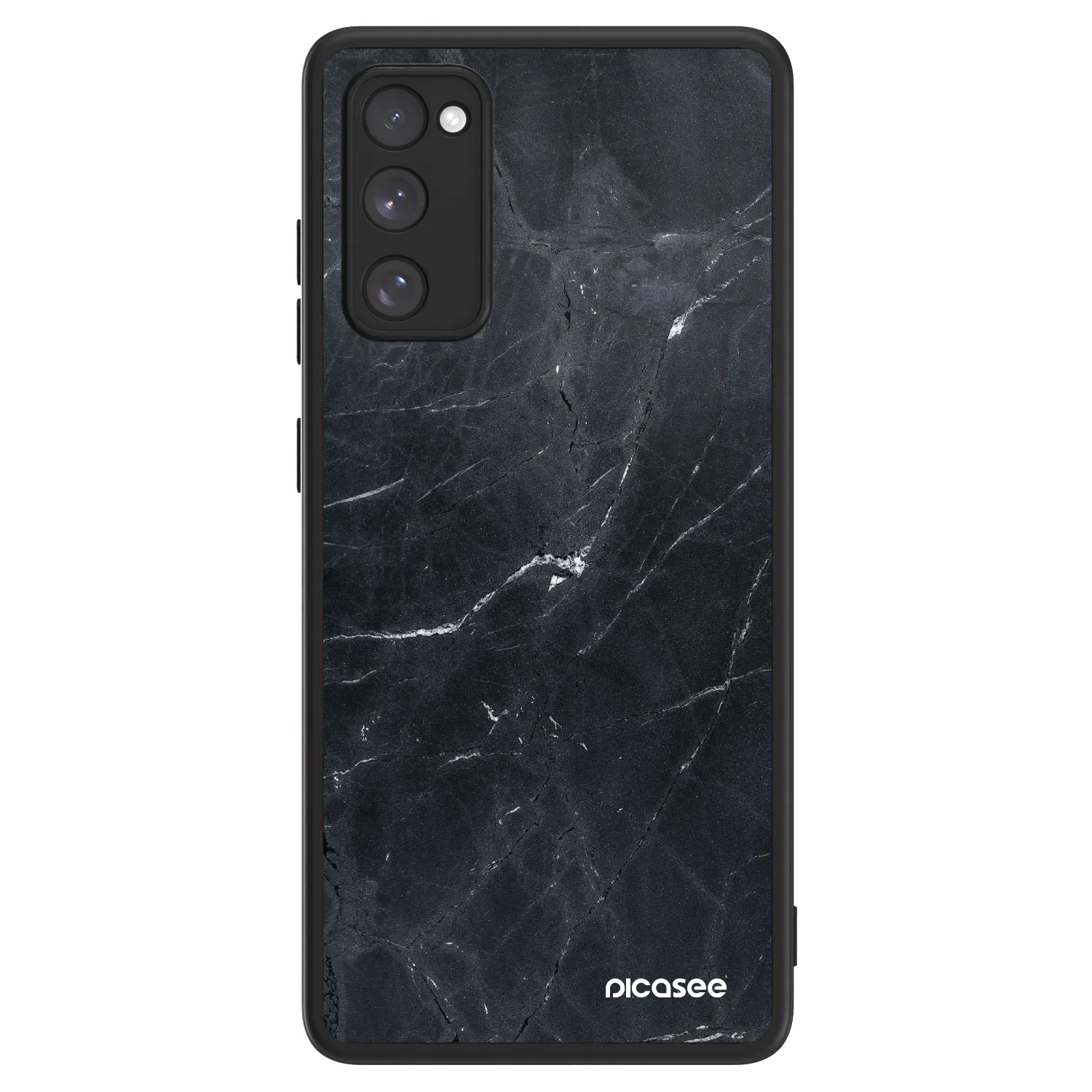 Picasee ULTIMATE CASE Samsung Galaxy S20 FE - készülékre - Black marble
