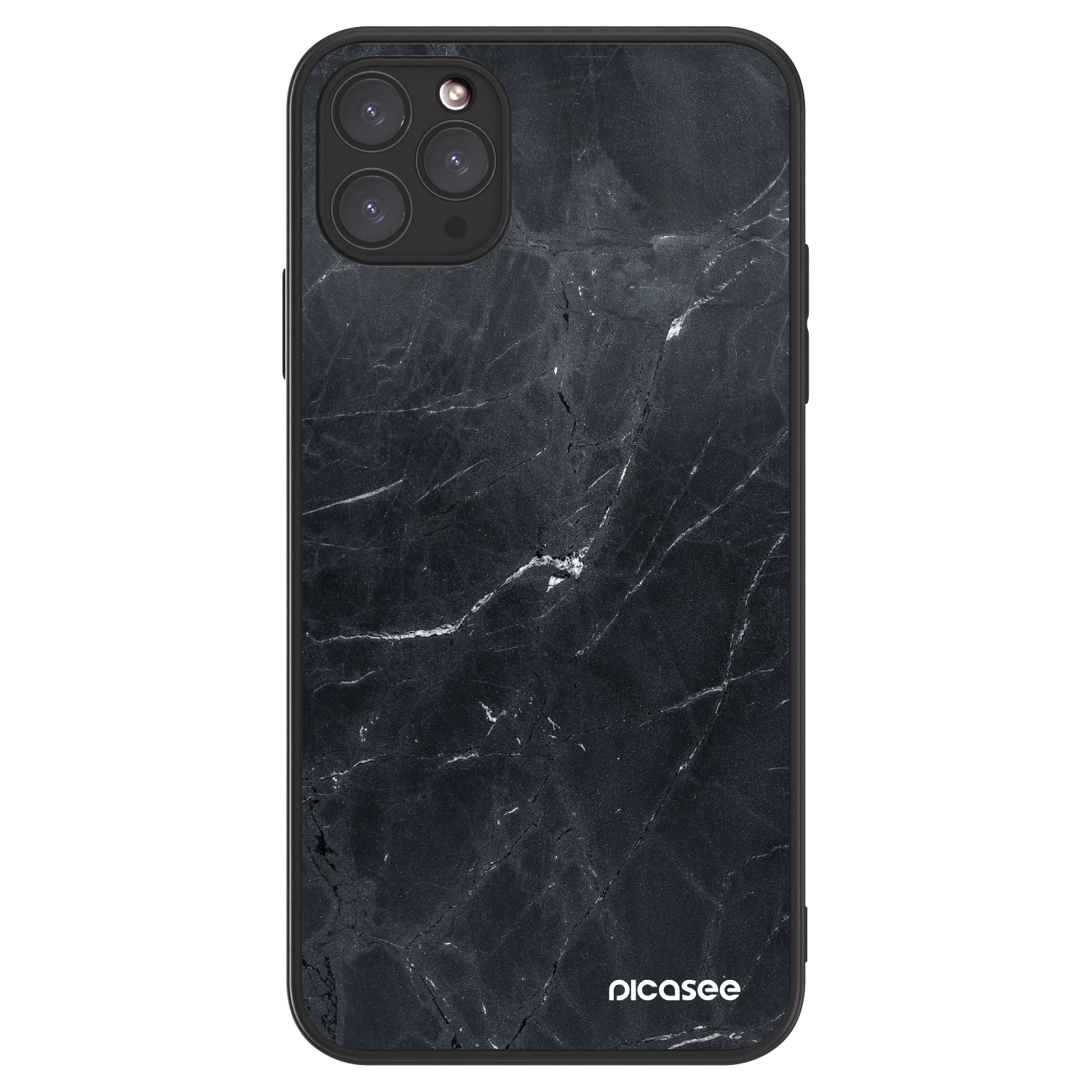 Picasee ULTIMATE CASE Apple iPhone 11 Pro Max - készülékre - Black marble