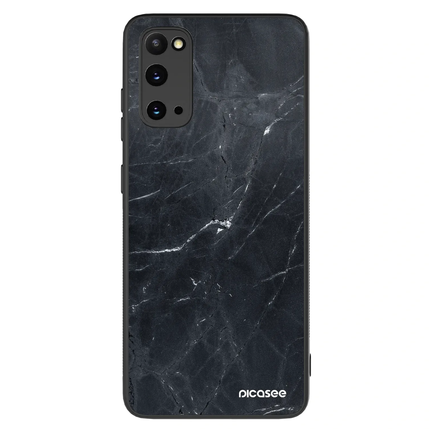 Picasee ULTIMATE CASE Samsung Galaxy S20 G980F - készülékre - Black marble