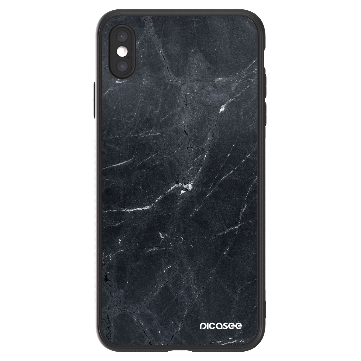 Picasee ULTIMATE CASE Apple iPhone XS Max - készülékre - Black marble