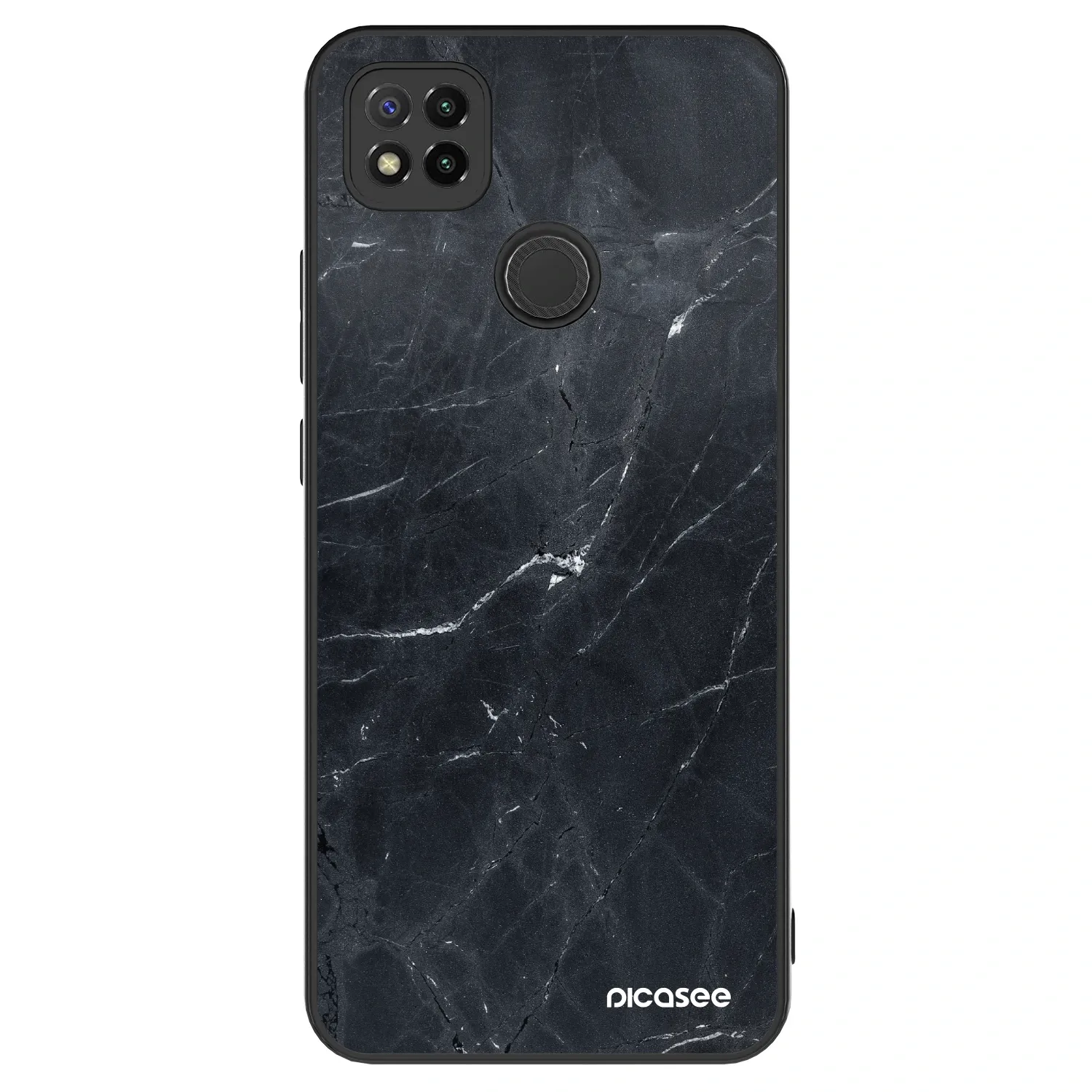 Picasee ULTIMATE CASE Xiaomi Redmi 9C - készülékre - Black marble