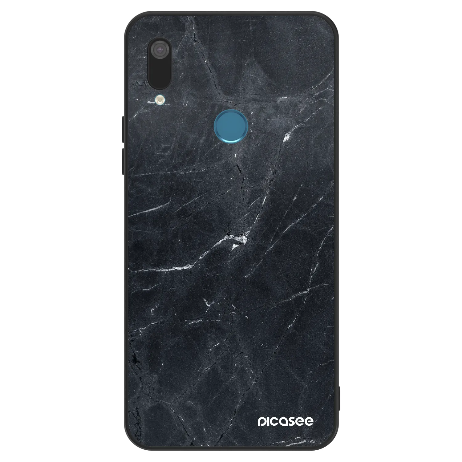 Picasee ULTIMATE CASE Huawei Y7 2019 - készülékre - Black marble