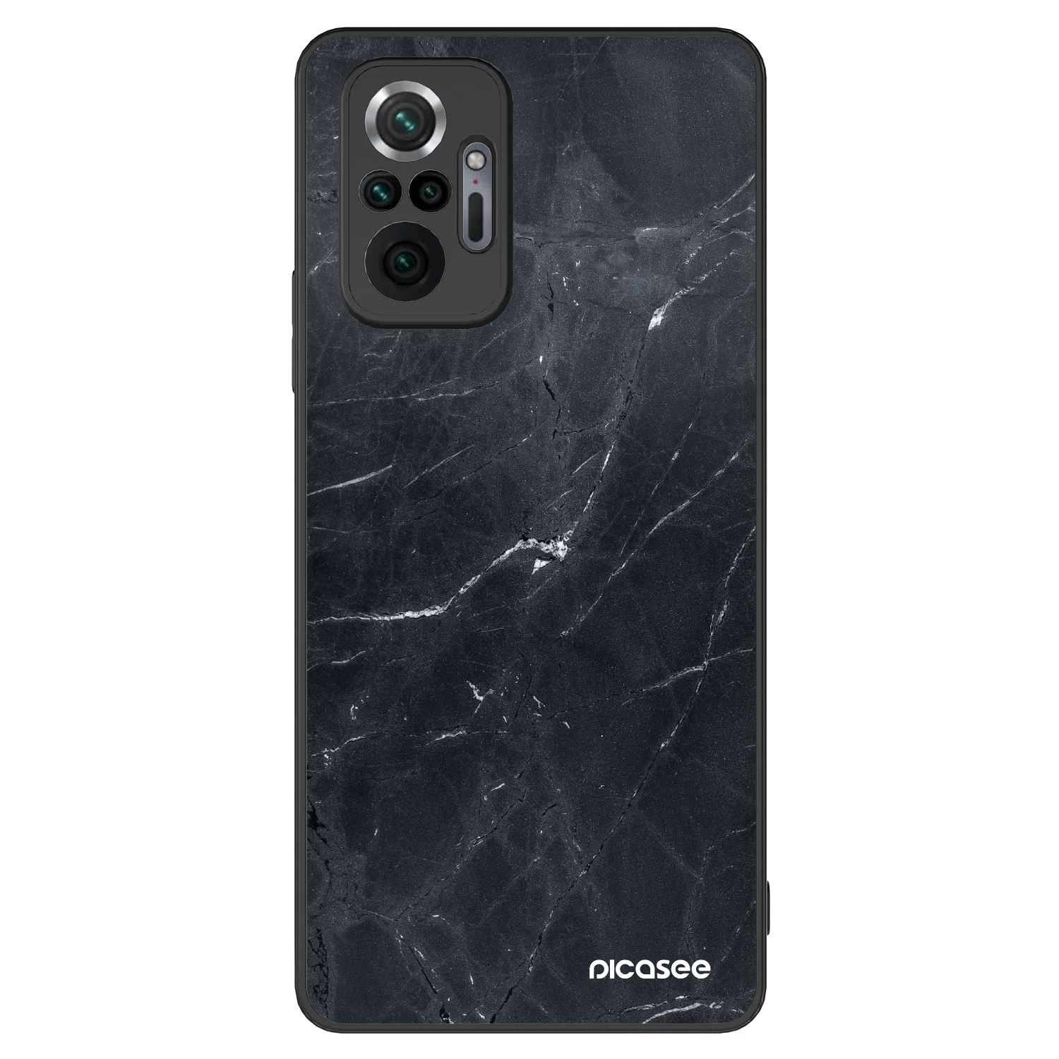 Picasee ULTIMATE CASE Xiaomi Redmi Note 10 Pro - készülékre - Black marble