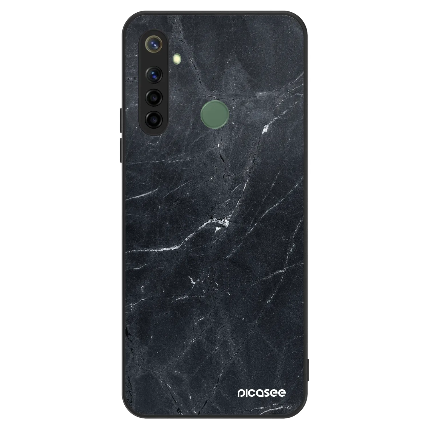 Picasee ULTIMATE CASE Realme 6i - készülékre - Black marble