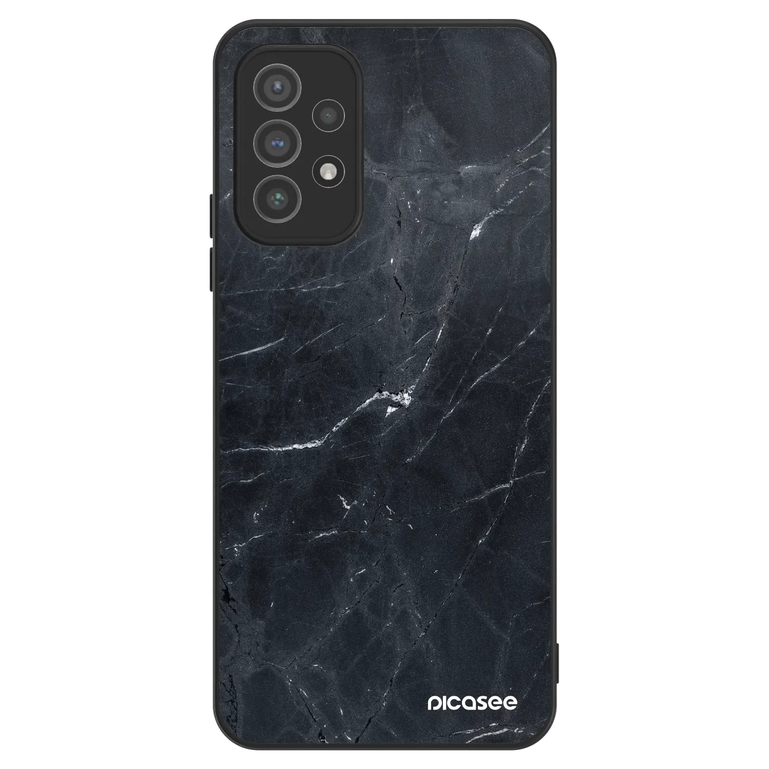 Picasee ULTIMATE CASE Samsung Galaxy A72 A725F - készülékre - Black marble