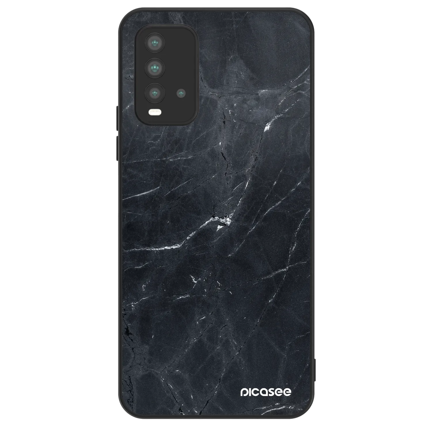Picasee ULTIMATE CASE Xiaomi Redmi 9T - készülékre - Black marble