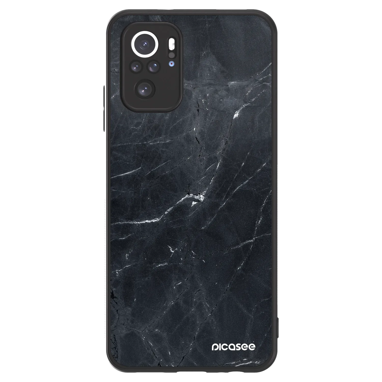 Picasee ULTIMATE CASE Xiaomi Redmi Note 10S - készülékre - Black marble