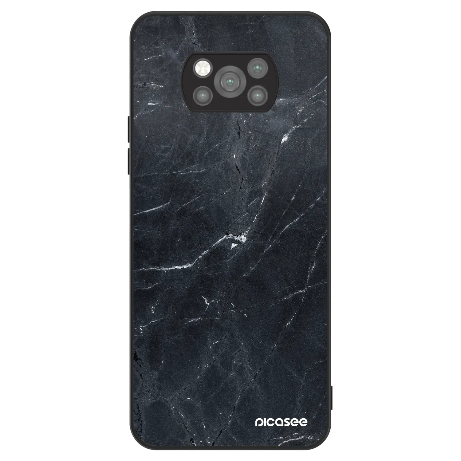 Picasee ULTIMATE CASE Xiaomi Poco X3 Pro - készülékre - Black marble