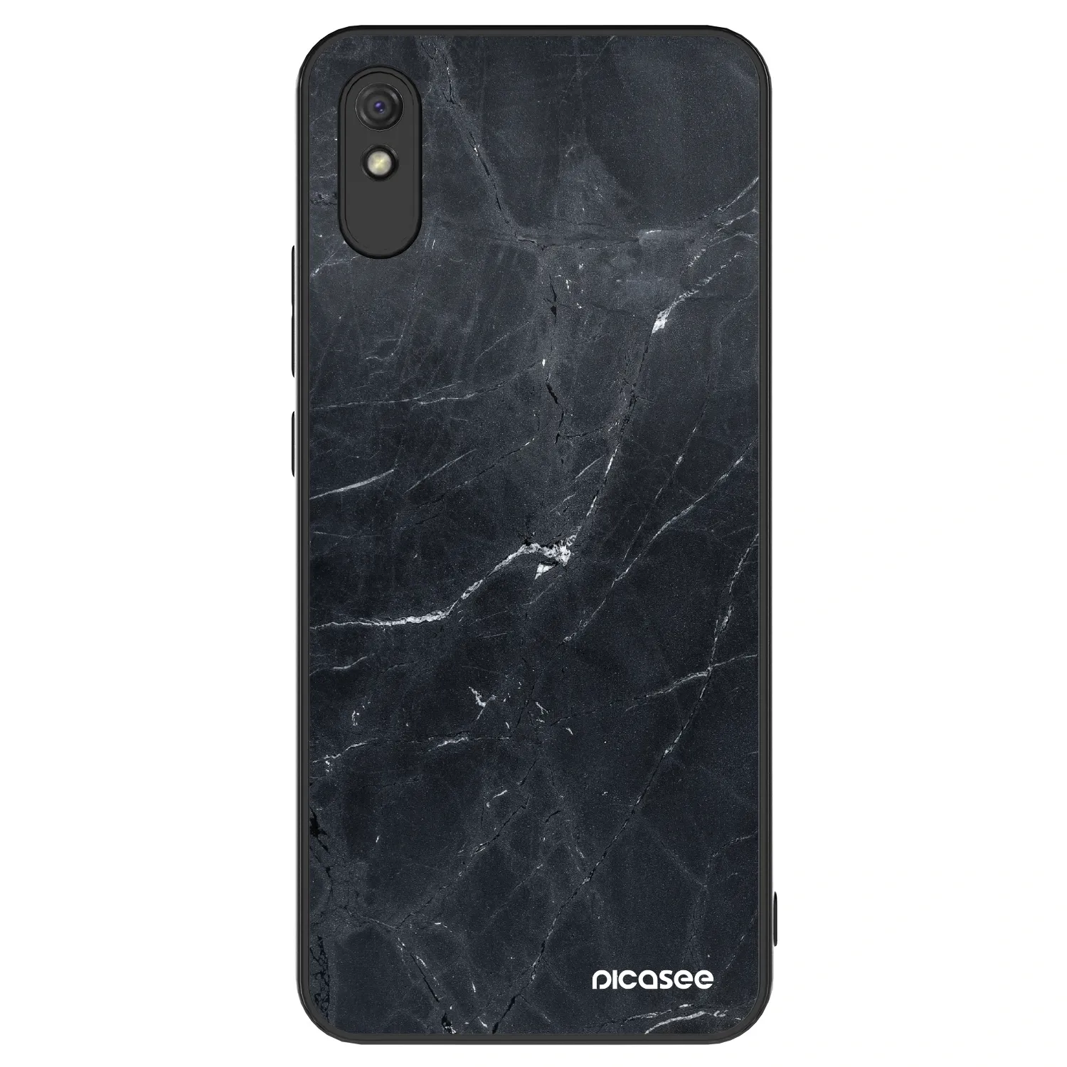 Picasee ULTIMATE CASE Xiaomi Redmi 9AT - készülékre - Black marble