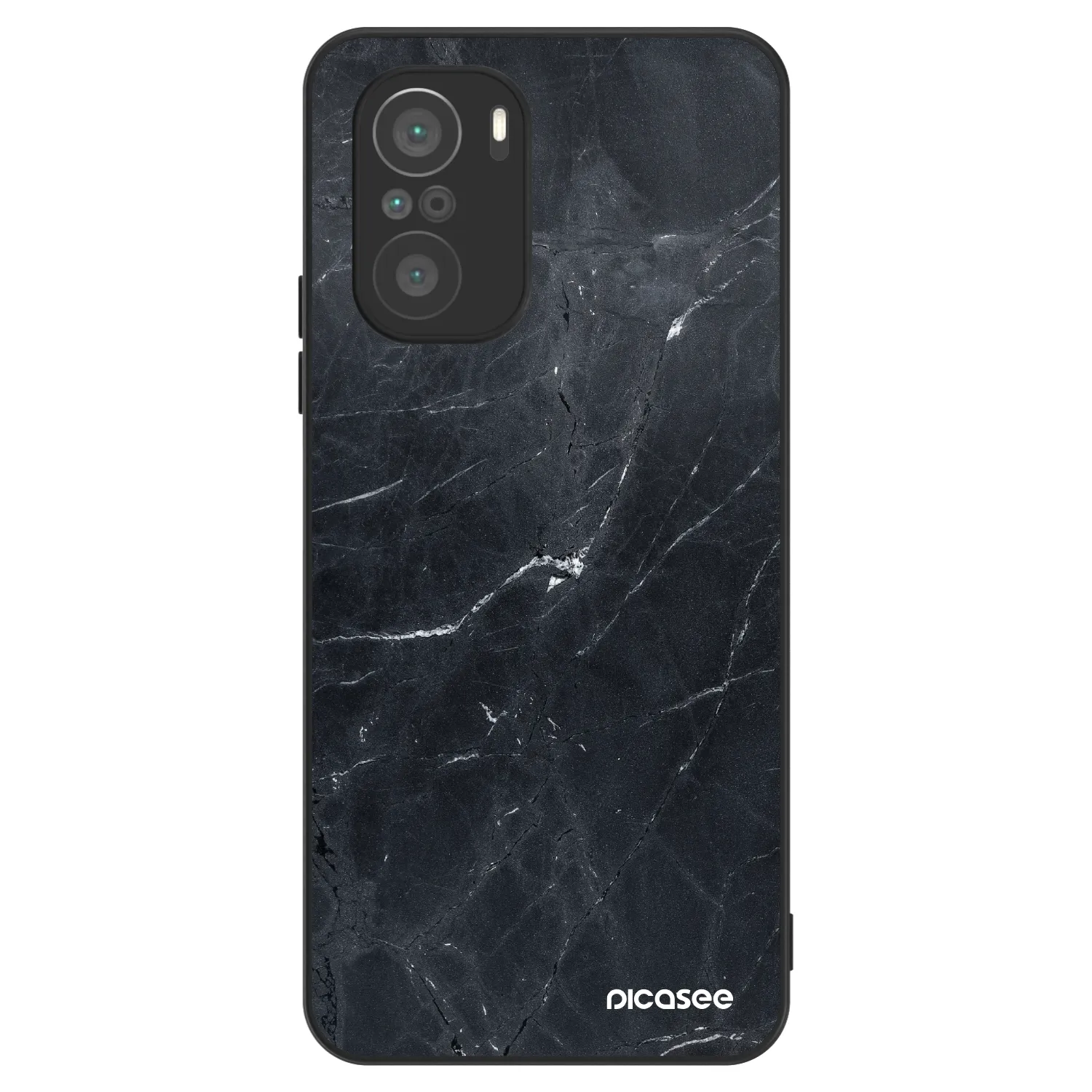 Picasee ULTIMATE CASE Xiaomi Poco F3 - készülékre - Black marble