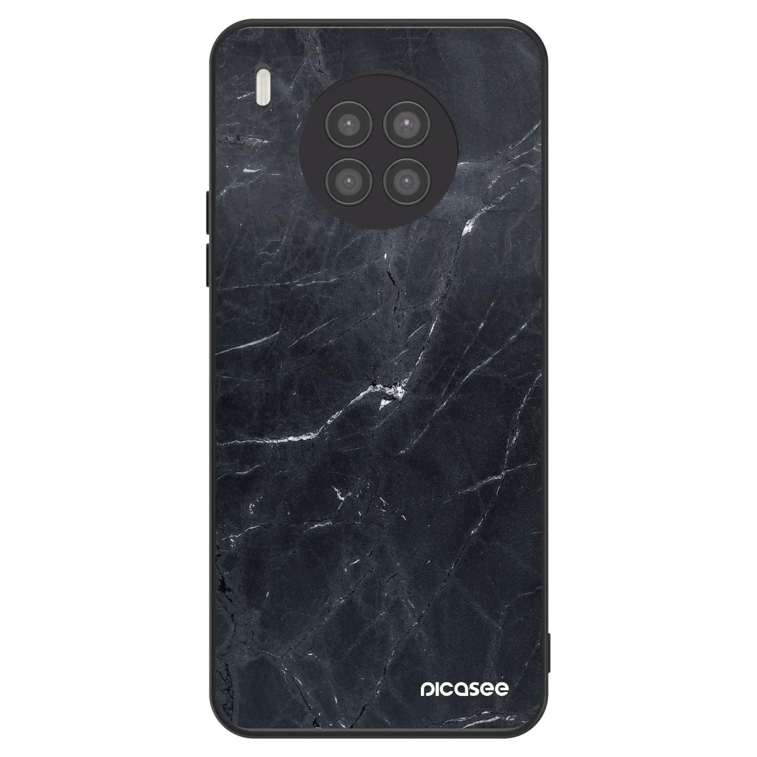 Picasee ULTIMATE CASE Huawei Nova 8i - készülékre - Black marble