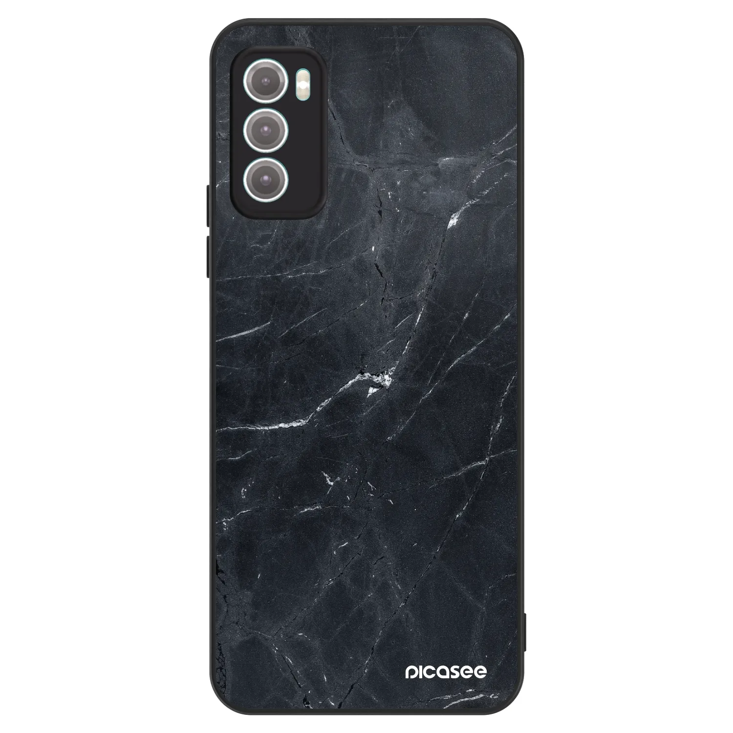 Picasee ULTIMATE CASE Motorola Moto G60 - készülékre - Black marble