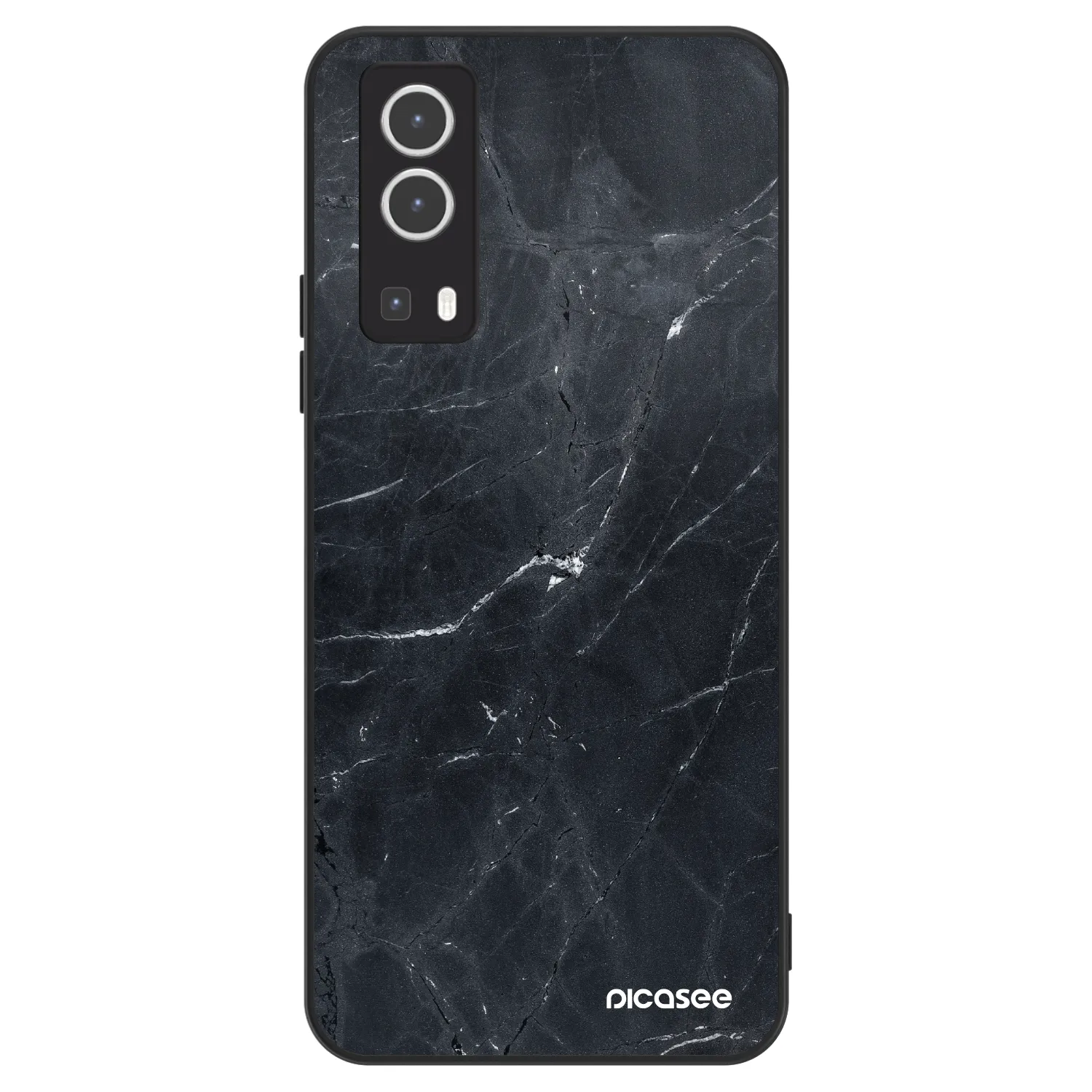 Picasee ULTIMATE CASE Vivo Y72 5G - készülékre - Black marble