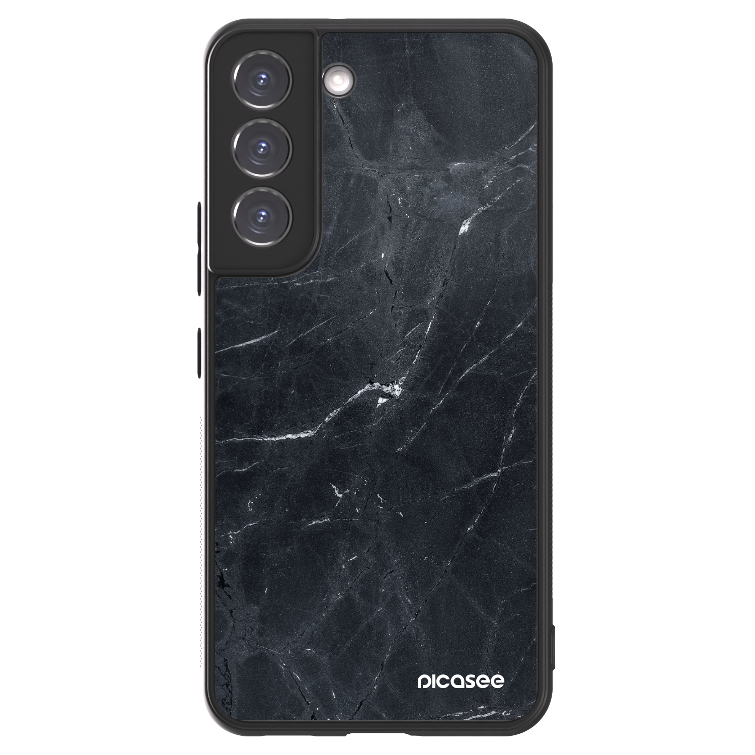 Picasee ULTIMATE CASE Samsung Galaxy S22 5G - készülékre - Black marble