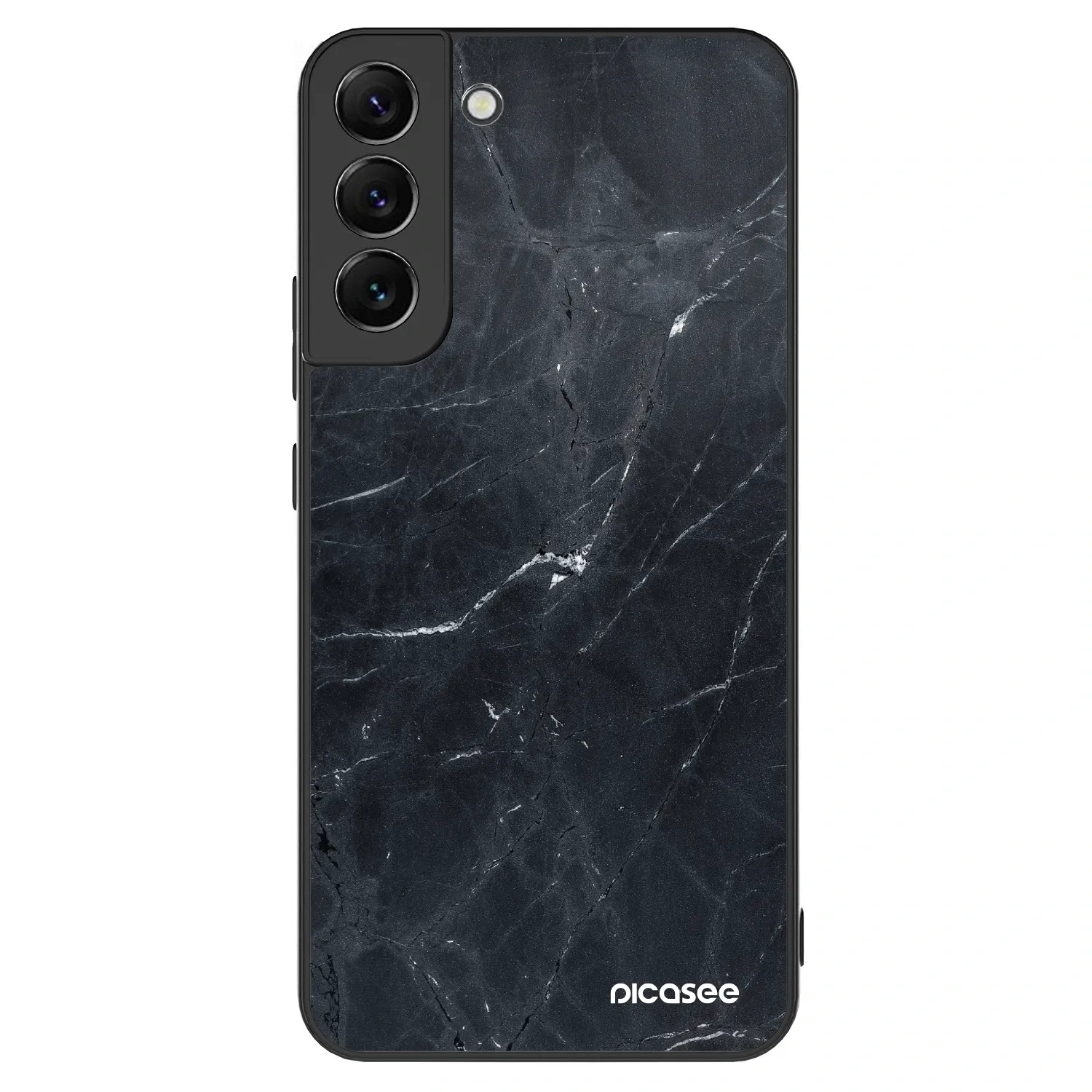 Picasee ULTIMATE CASE Samsung Galaxy S22+ 5G - készülékre - Black marble