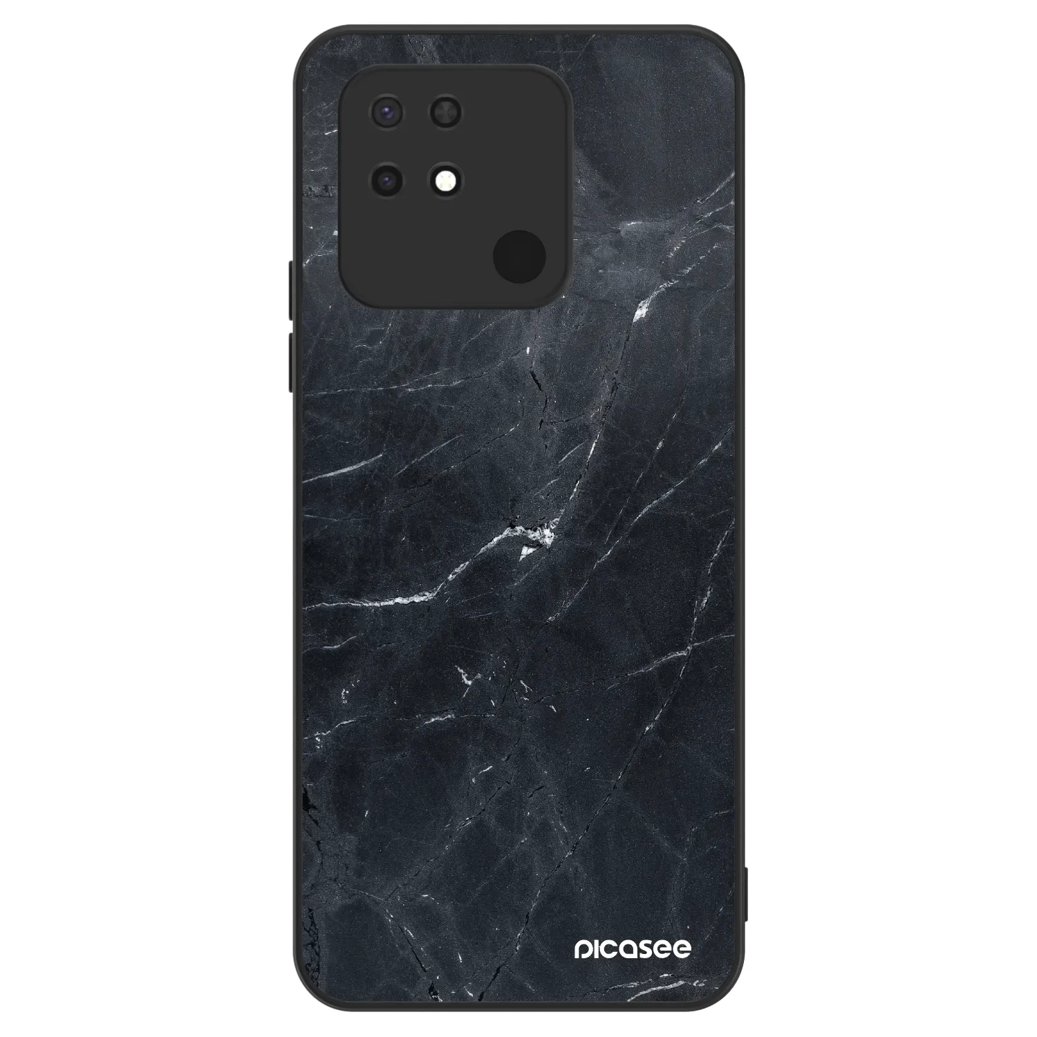 Picasee ULTIMATE CASE Xiaomi Redmi 10C - készülékre - Black marble