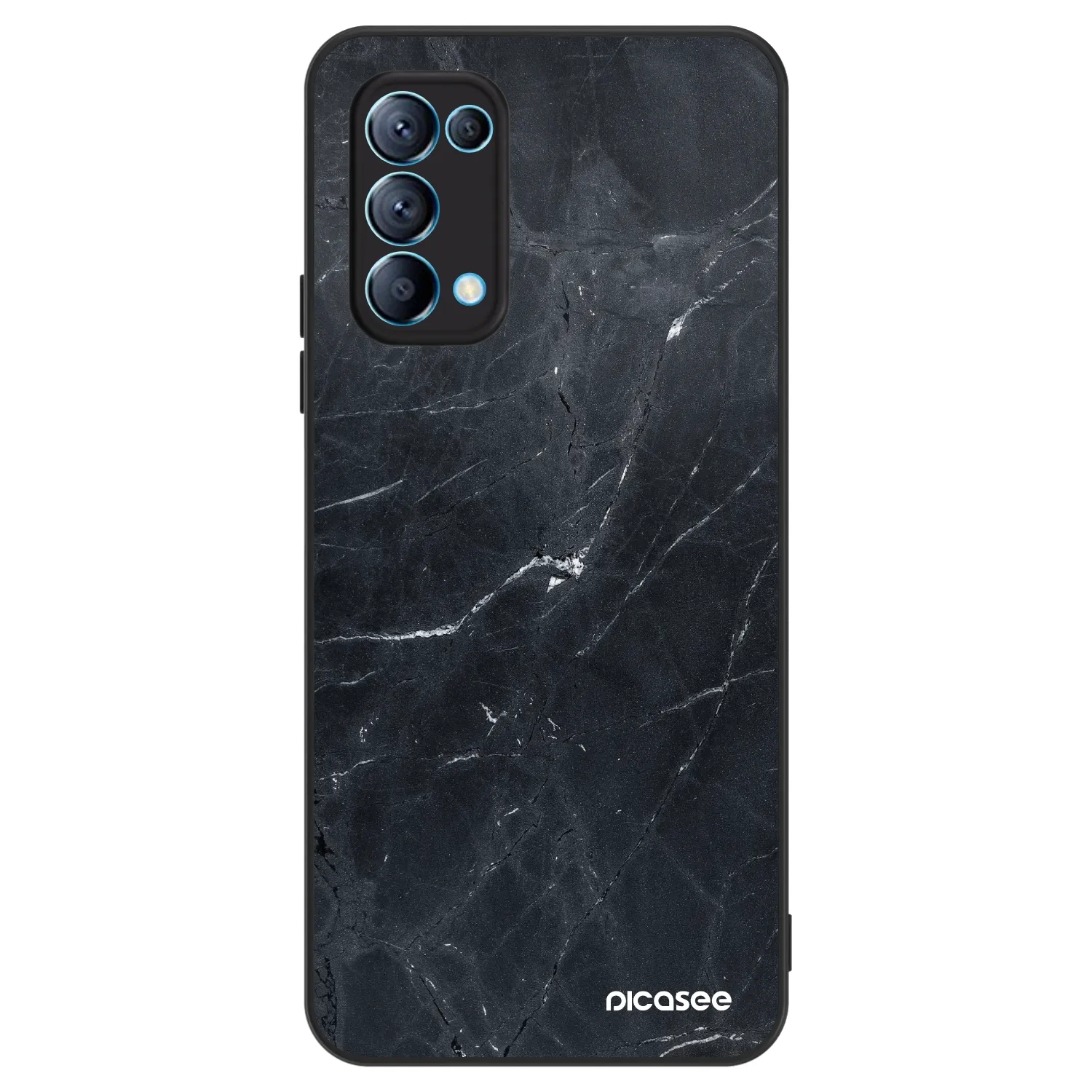 Picasee ULTIMATE CASE OPPO Reno 5 5G - készülékre - Black marble