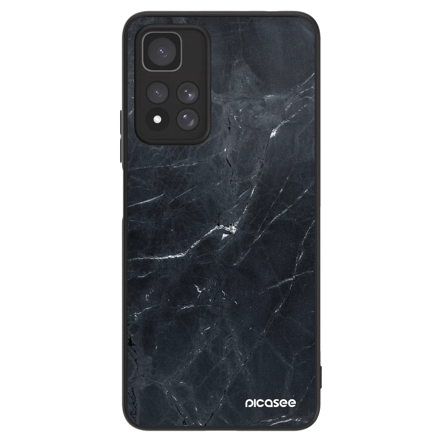 Picasee ULTIMATE CASE Xiaomi Redmi Note 11 Pro+ 5G - készülékre - Black marble