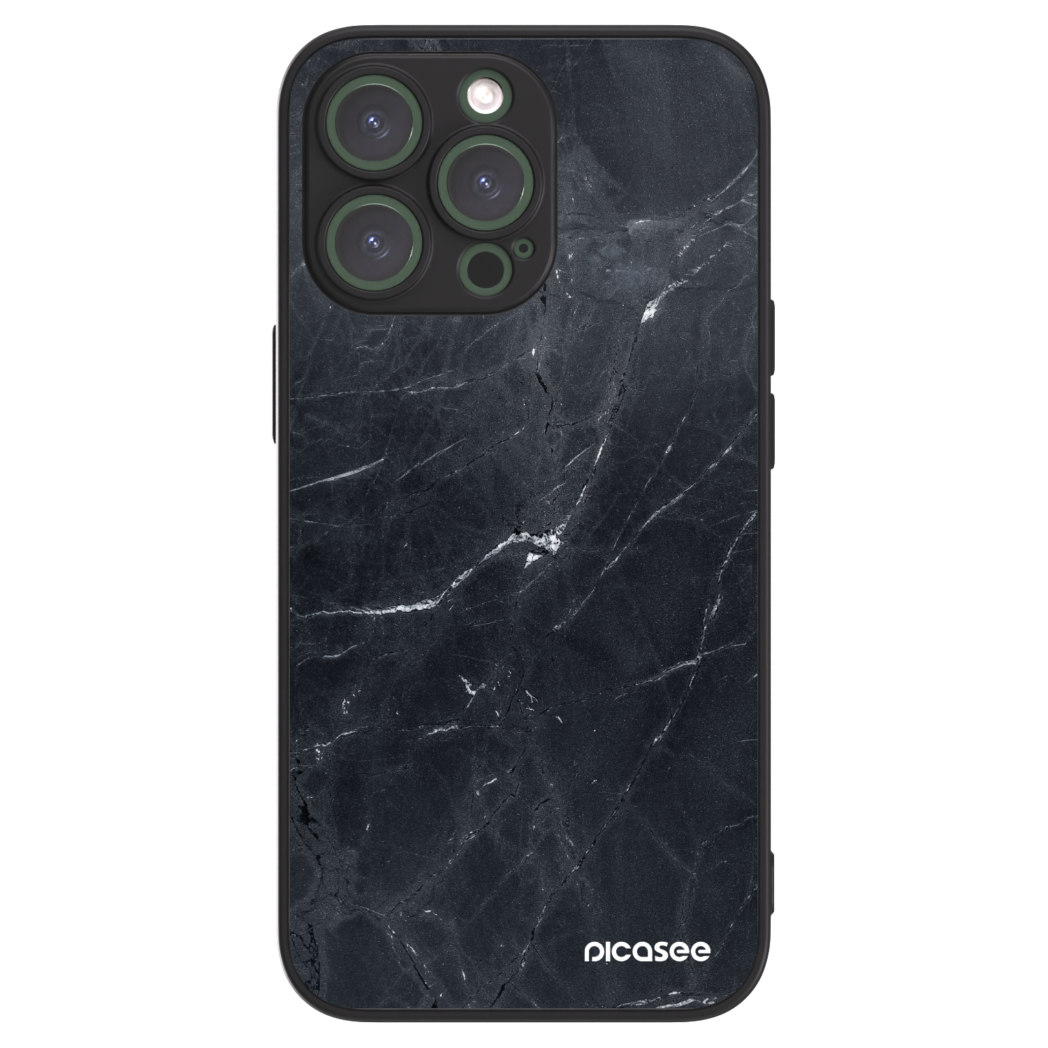 Picasee ULTIMATE CASE MagSafe Apple iPhone 13 Pro - készülékre - Black marble