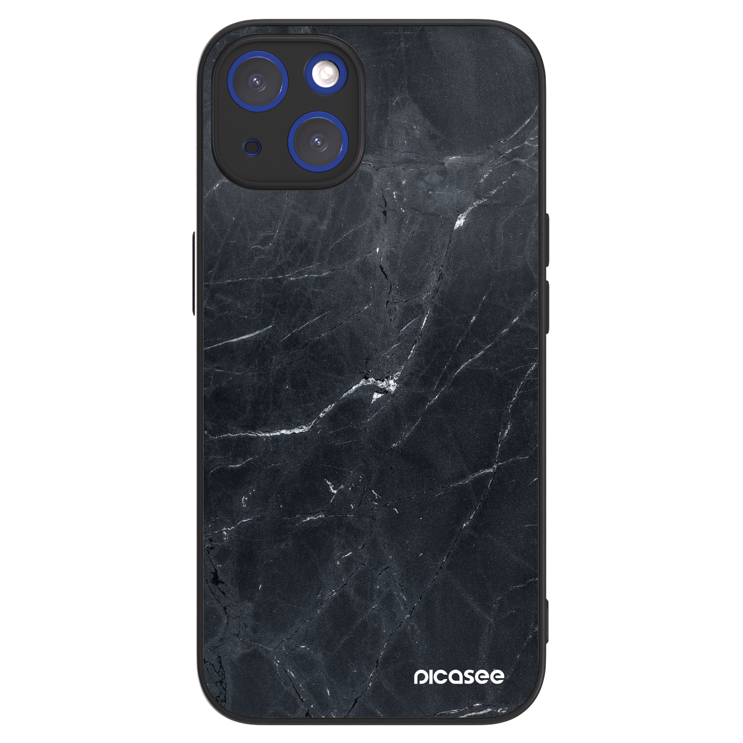 Picasee ULTIMATE CASE MagSafe Apple iPhone 14 - készülékre - Black marble