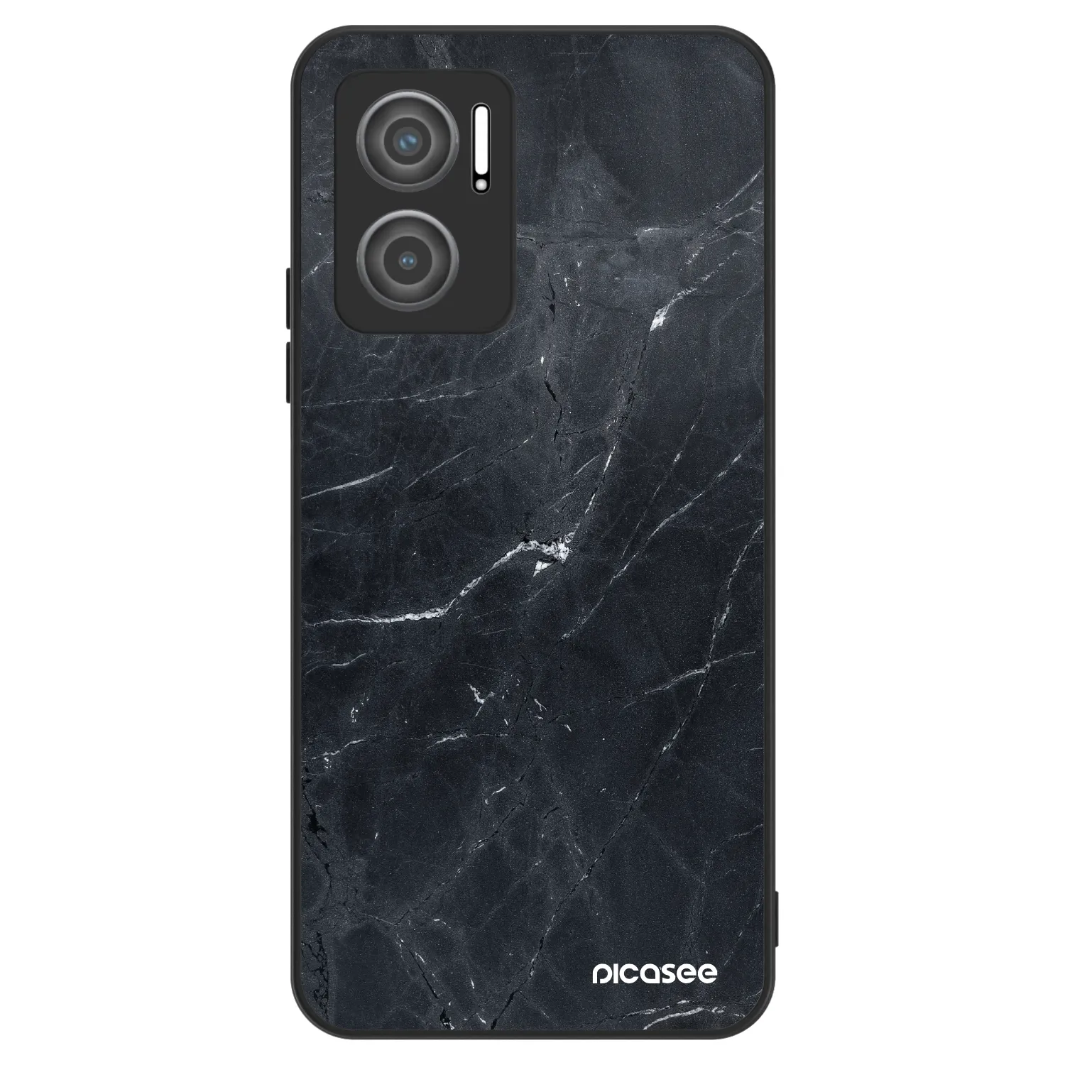 Picasee ULTIMATE CASE Xiaomi Redmi 10 5G - készülékre - Black marble