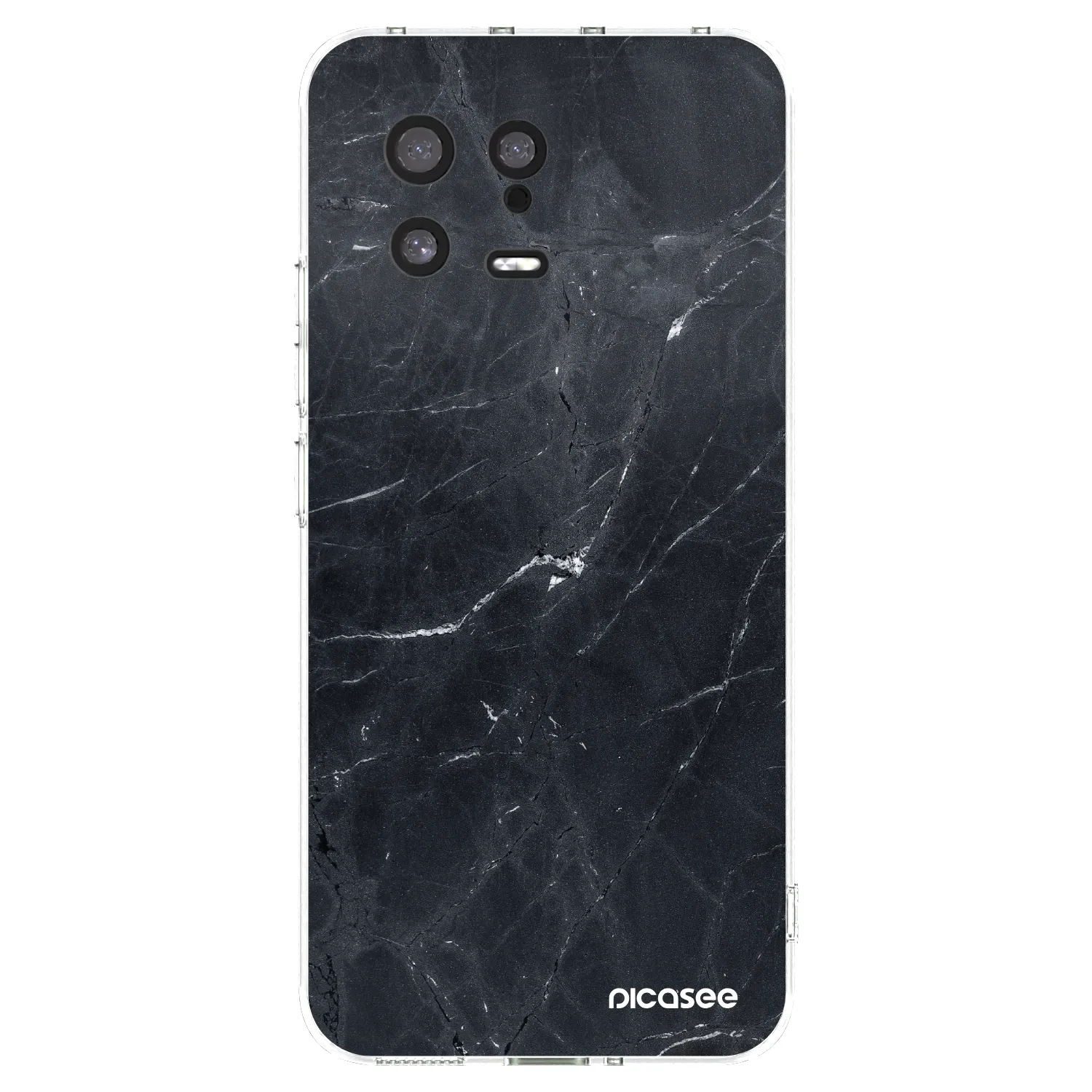 Picasee átlátszó szilikon tok az alábbi mobiltelefonokra Xiaomi 13 - Black marble