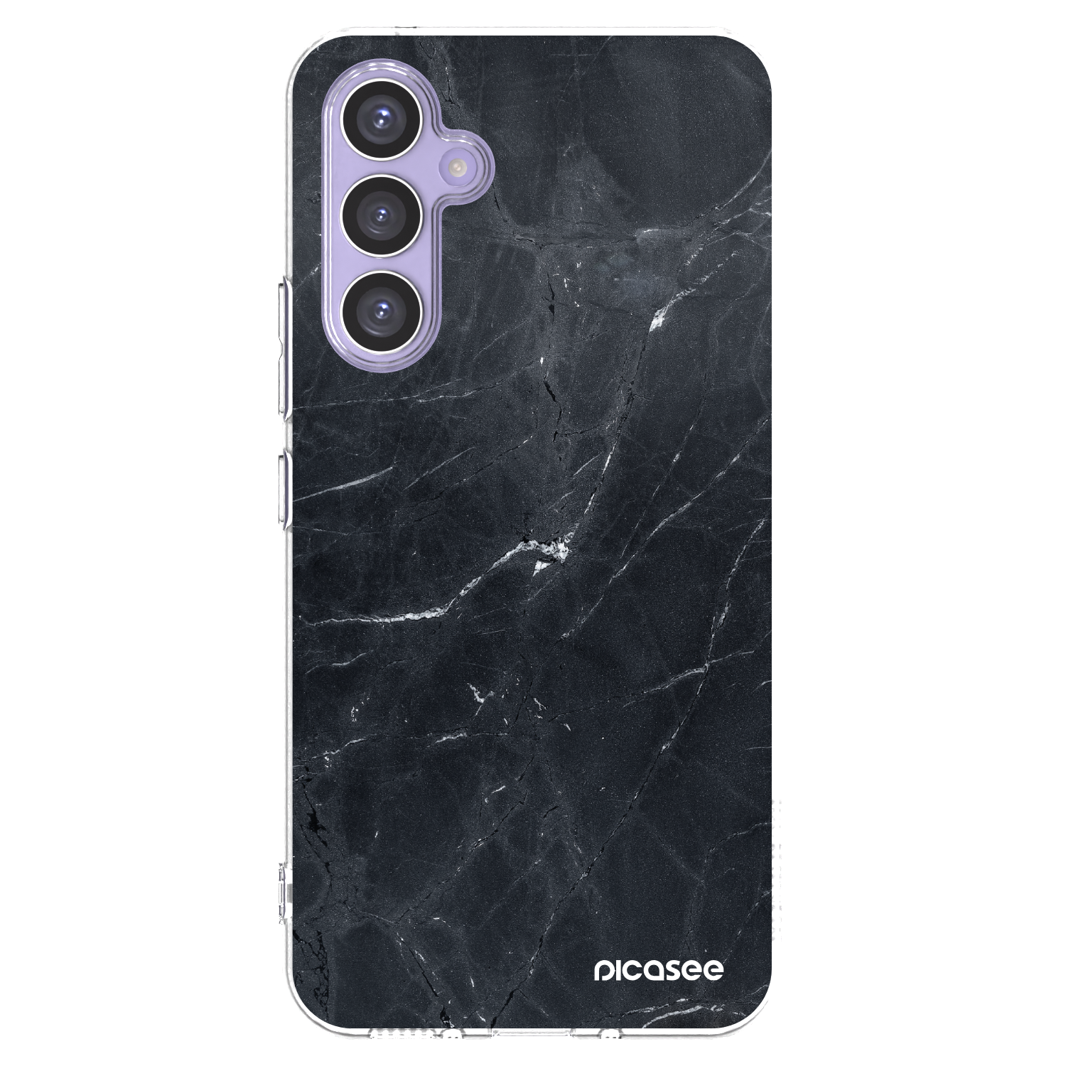 Picasee átlátszó szilikon tok az alábbi mobiltelefonokra Samsung Galaxy A54 5G A546B - Black marble