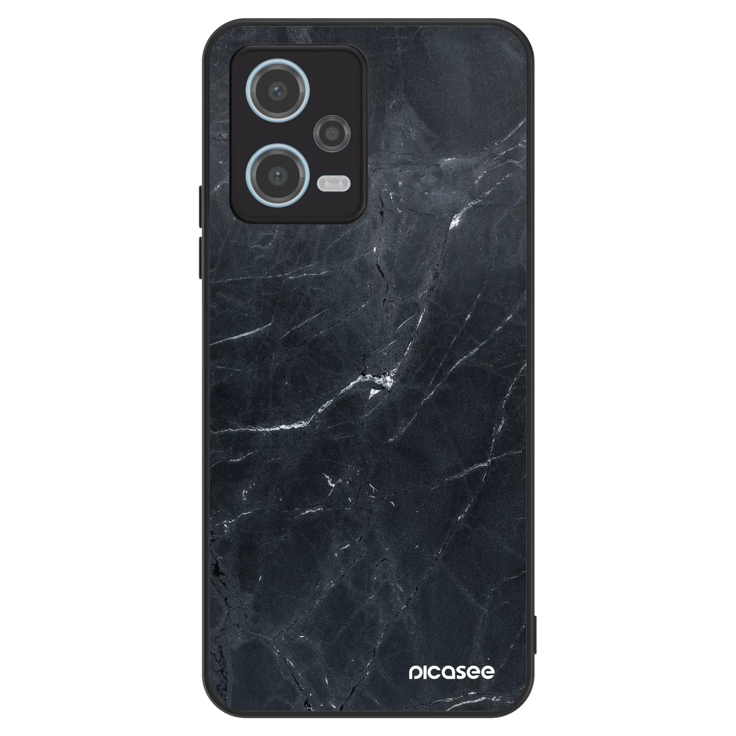 Picasee ULTIMATE CASE Xiaomi Redmi Note 12 5G - készülékre - Black marble