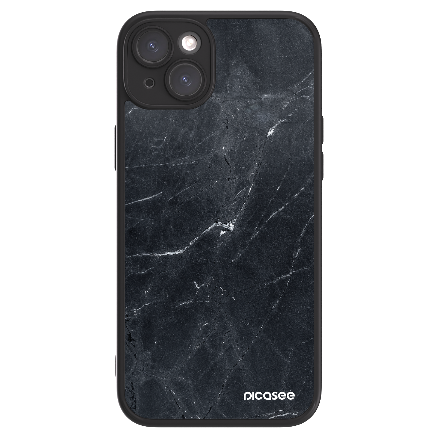 Picasee ULTIMATE CASE Apple iPhone 15 Plus - készülékre - Black marble