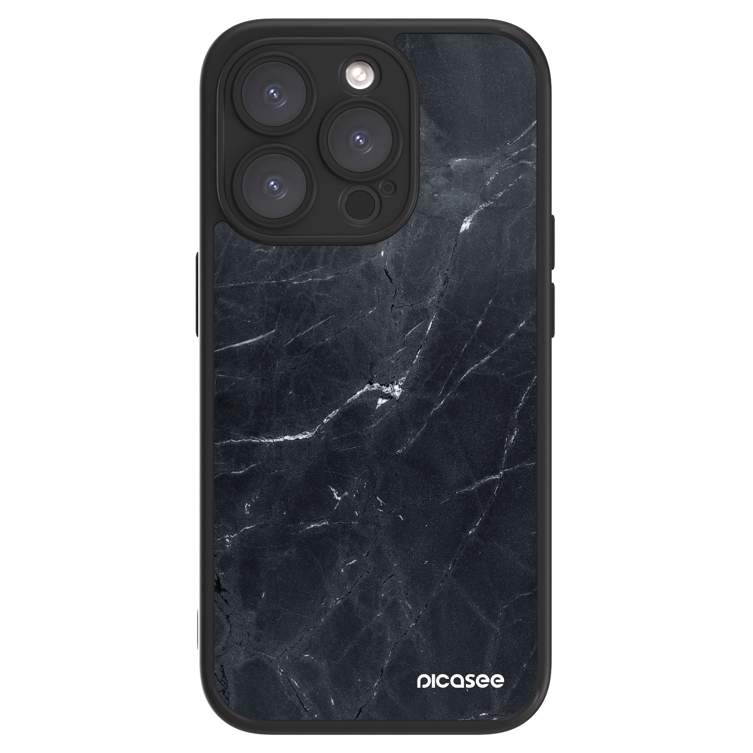 Picasee ULTIMATE CASE MagSafe Apple iPhone 15 Pro - készülékre - Black marble