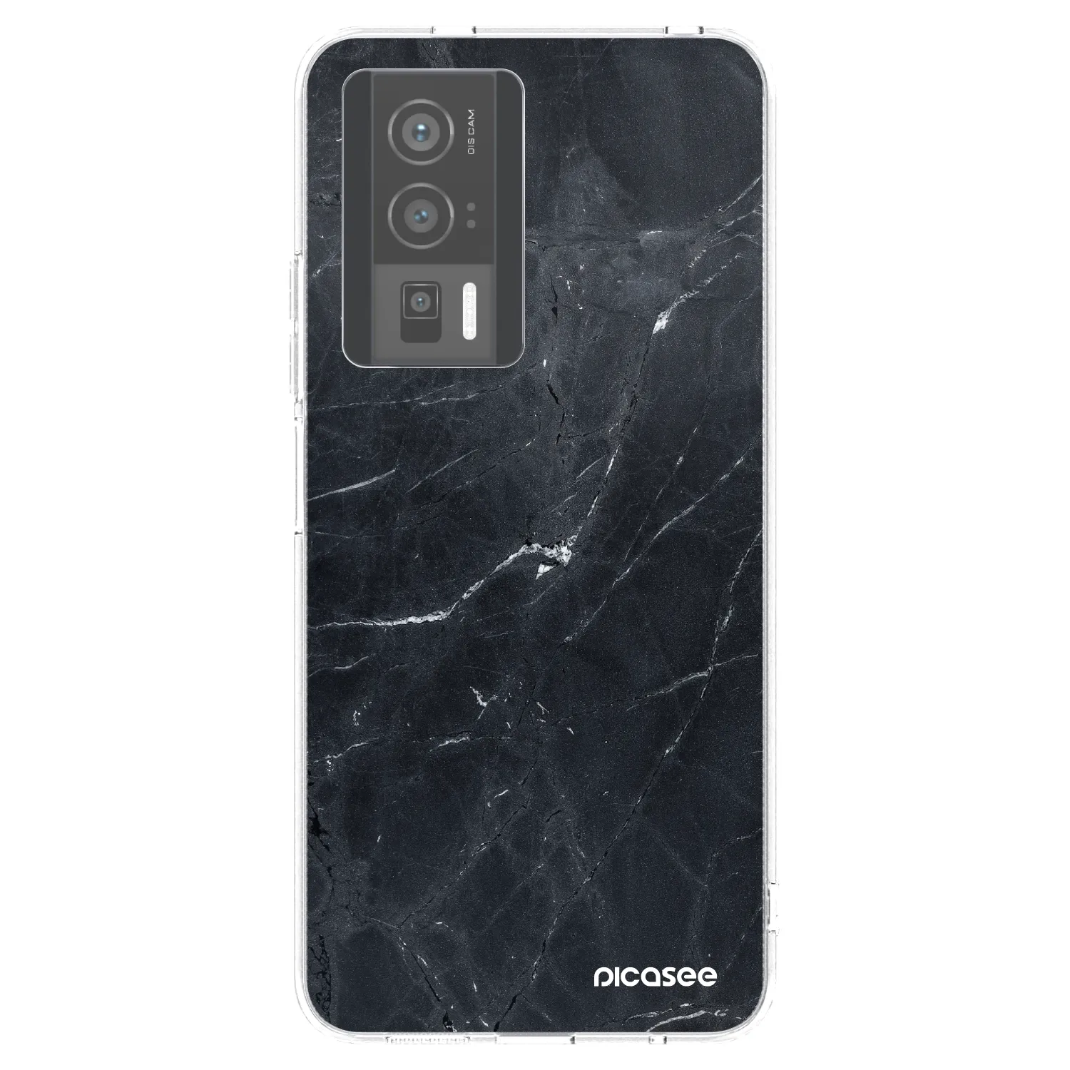 Picasee átlátszó szilikon tok az alábbi mobiltelefonokra Xiaomi Poco F5 Pro 5G - Black marble