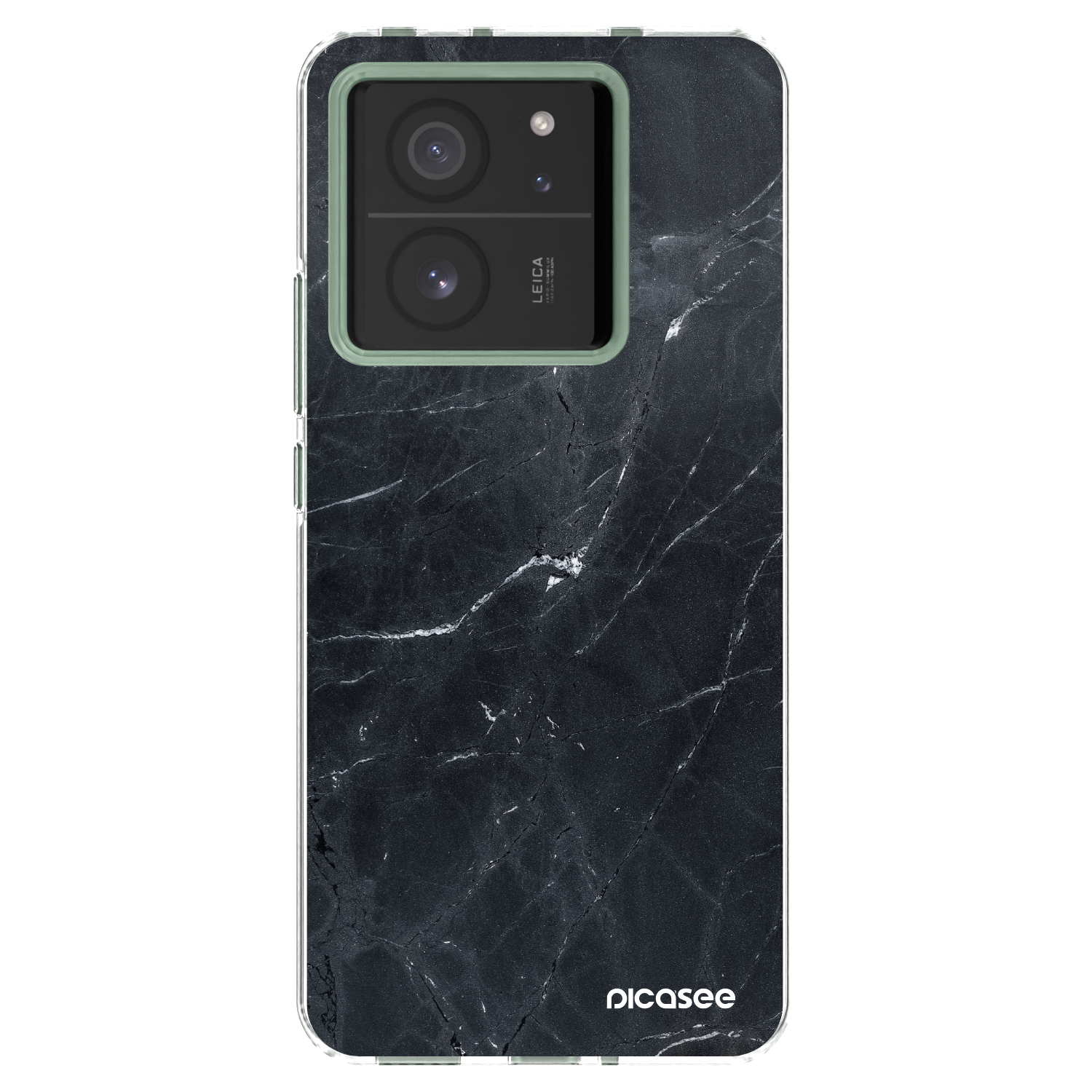 Picasee átlátszó szilikon tok az alábbi mobiltelefonokra Xiaomi 13T - Black marble