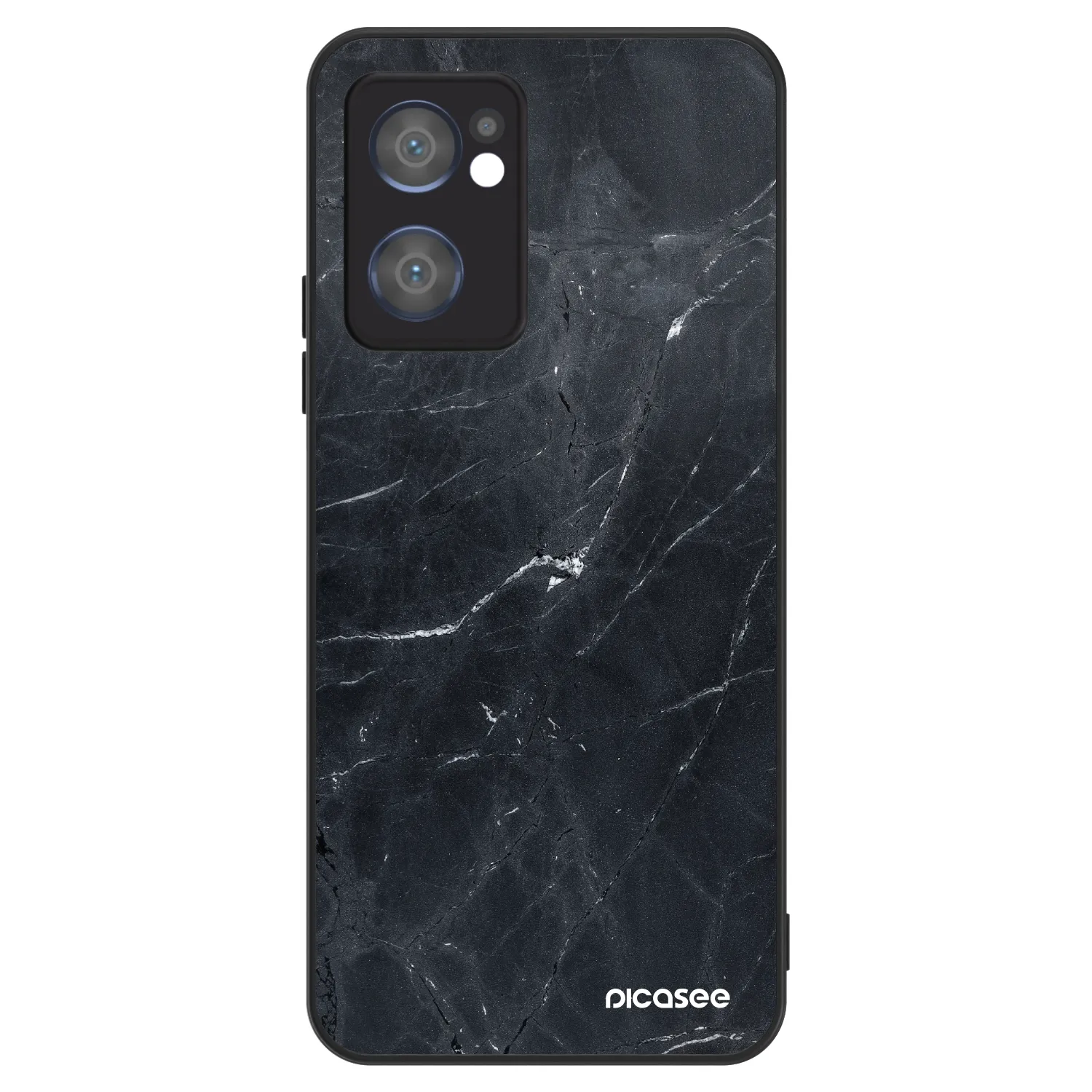 Picasee ULTIMATE CASE OPPO Reno 7 5G - készülékre - Black marble