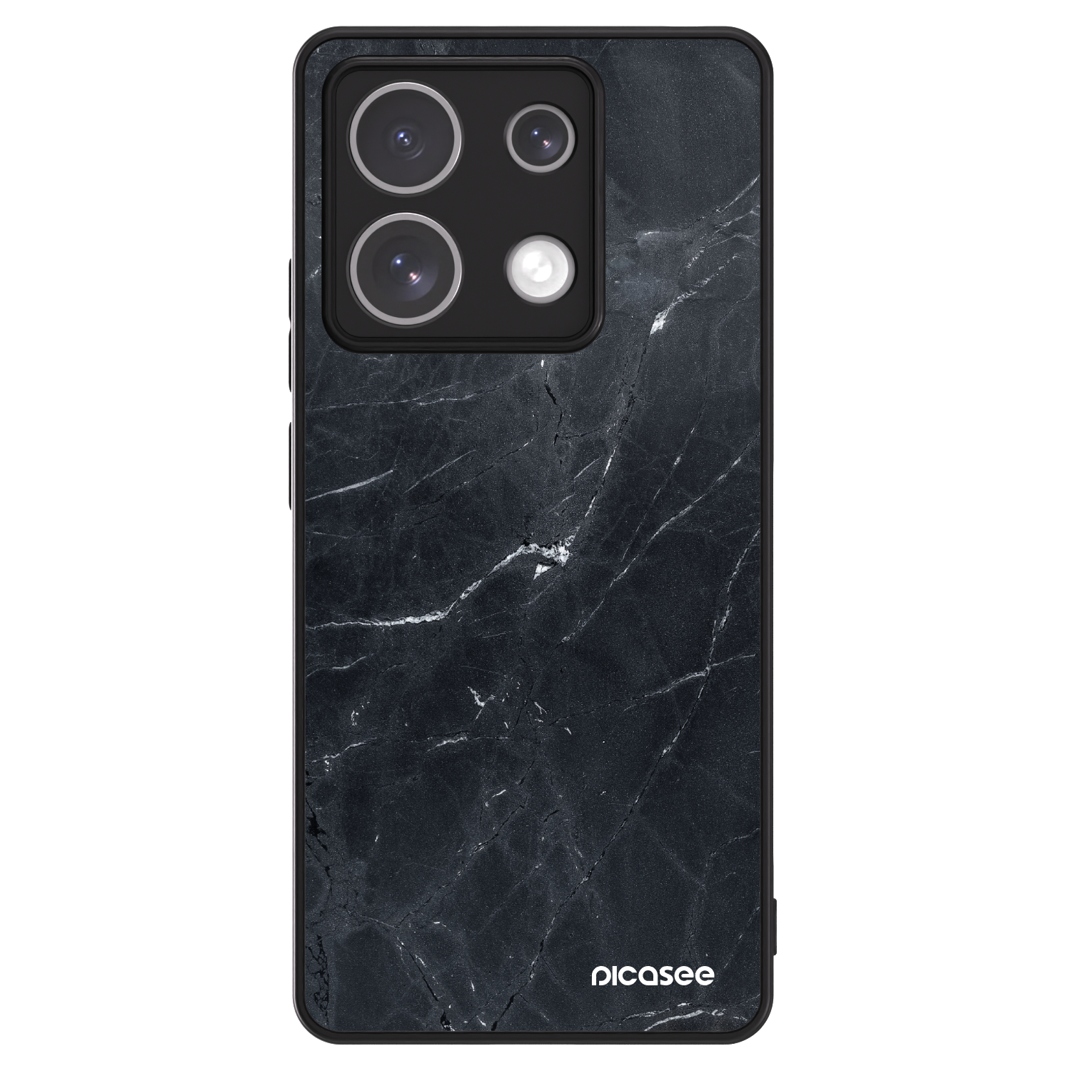 Picasee ULTIMATE CASE Xiaomi Redmi Note 13 5G - készülékre - Black marble