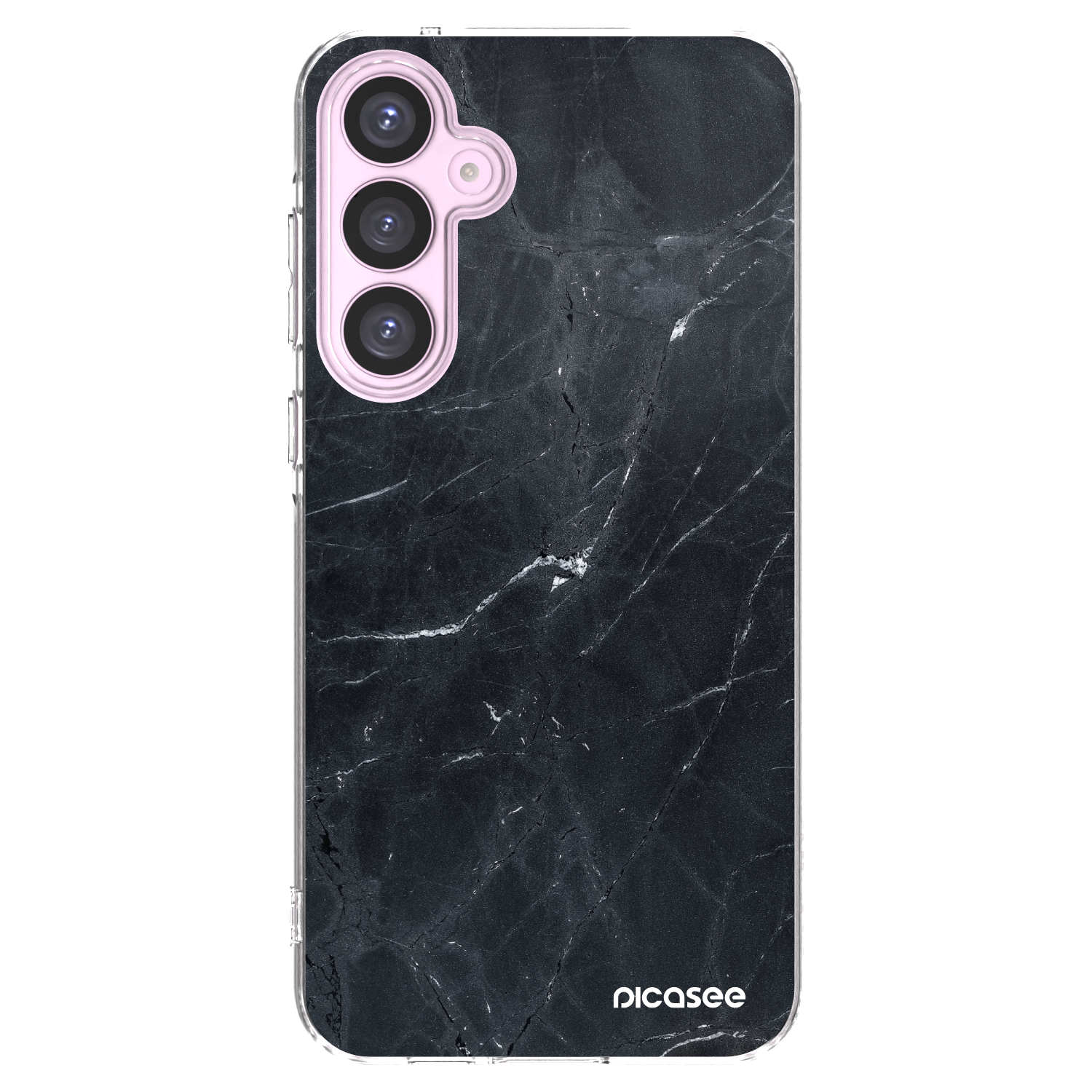 Picasee átlátszó szilikon tok az alábbi mobiltelefonokra Samsung Galaxy A55 5G A556B - Black marble