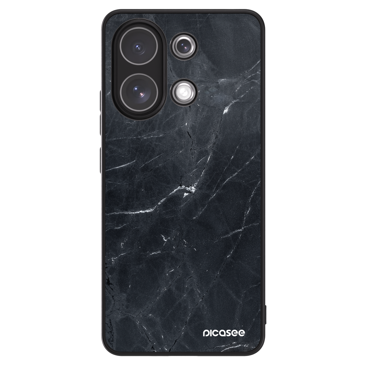 Picasee ULTIMATE CASE Xiaomi Redmi Note 13 4G - készülékre - Black marble