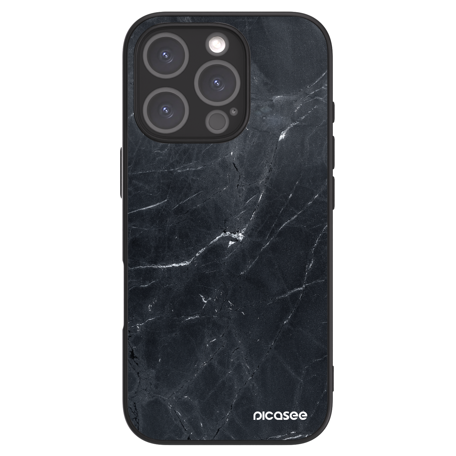 Picasee ULTIMATE CASE MagSafe Apple iPhone 16 Pro - készülékre - Black marble