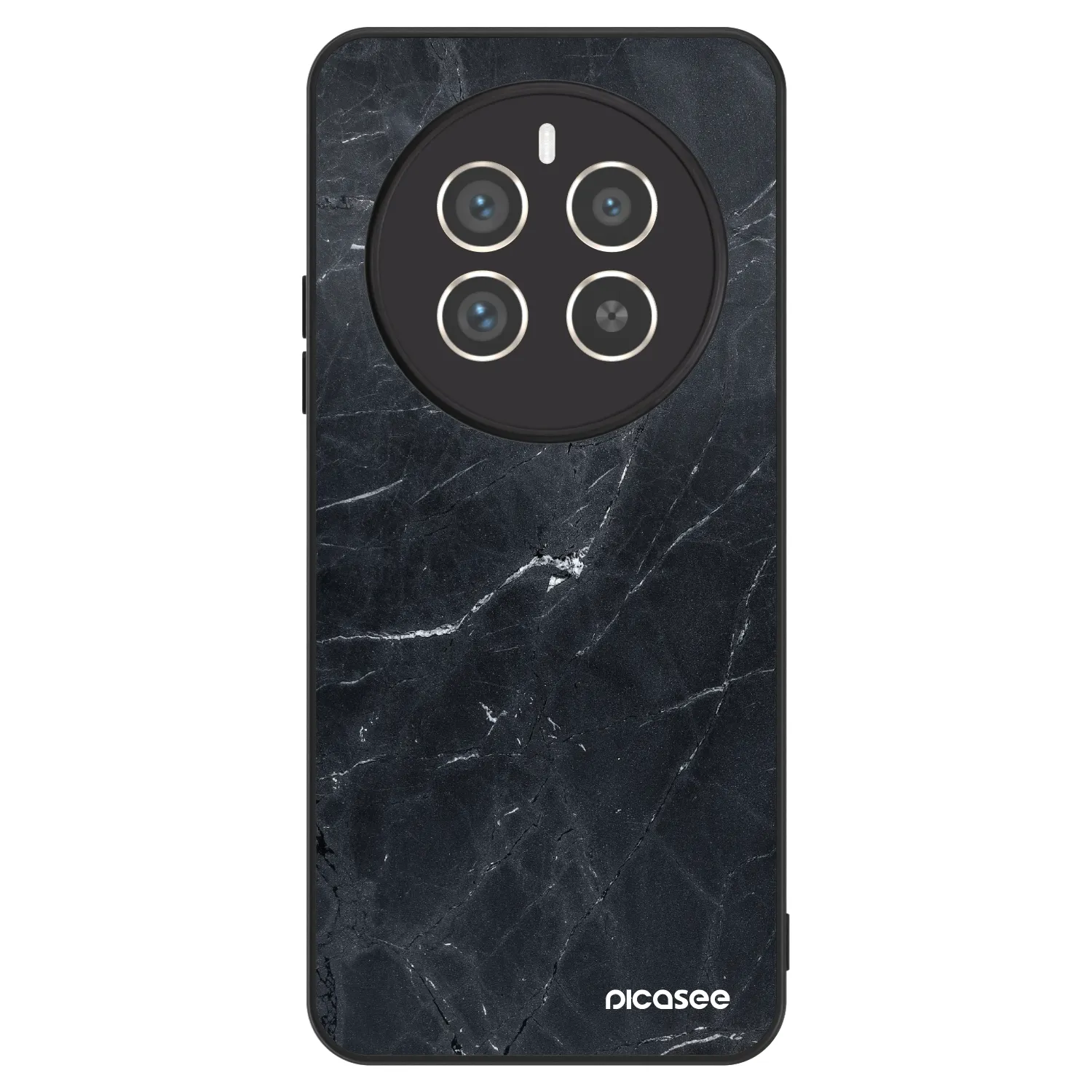 Picasee ULTIMATE CASE Realme 12 Pro 5G - készülékre - Black marble