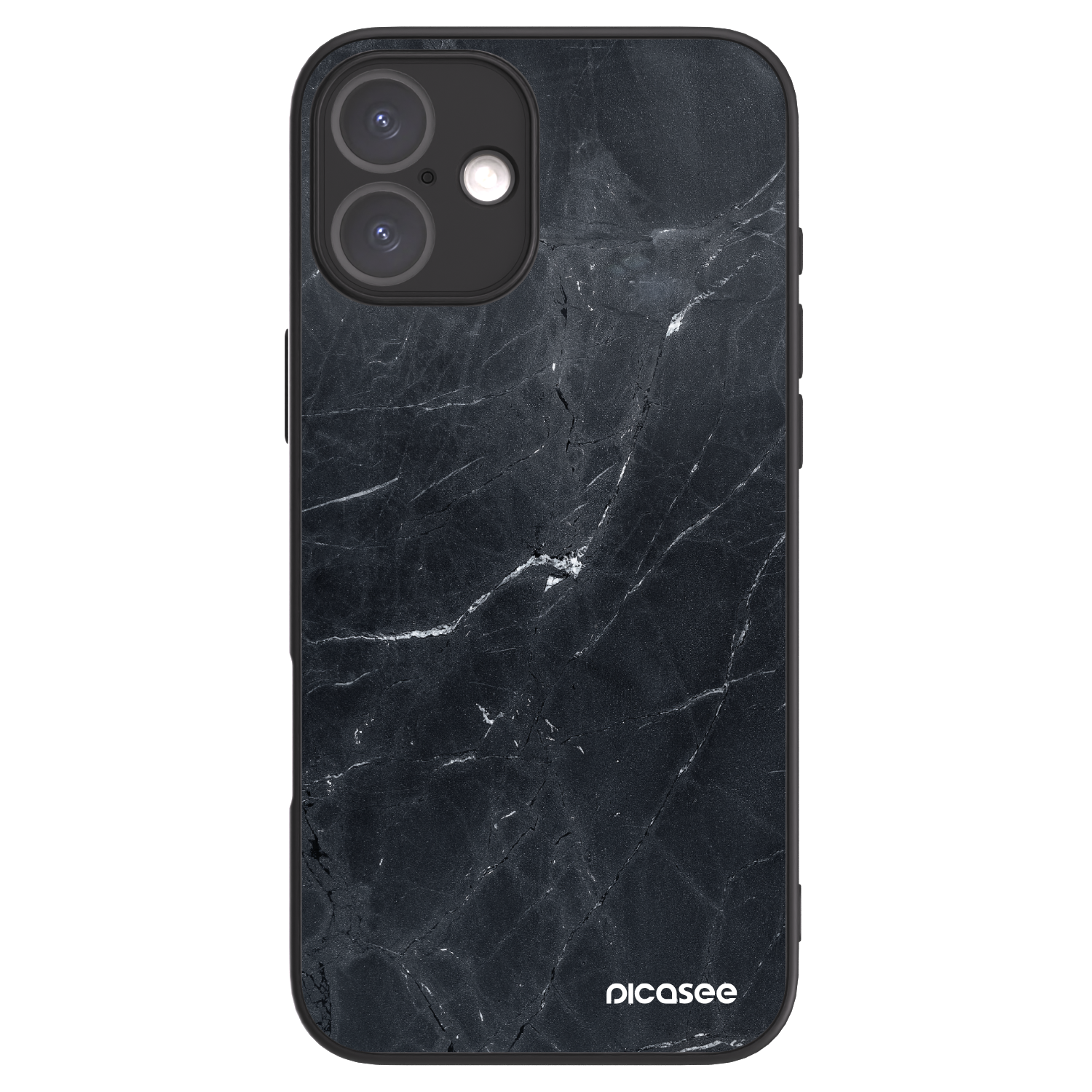 Picasee ULTIMATE CASE MagSafe Apple iPhone 16 Plus - készülékre - Black marble