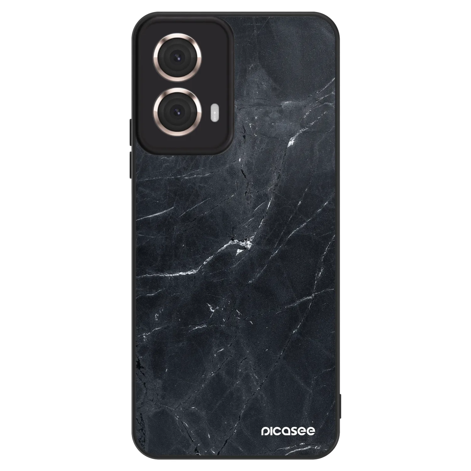 Picasee ULTIMATE CASE Motorola Moto G85 - készülékre - Black marble