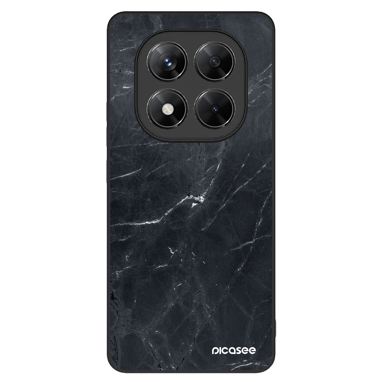 Picasee ULTIMATE CASE Xiaomi Redmi Note 14 Pro 5G - készülékre - Black marble