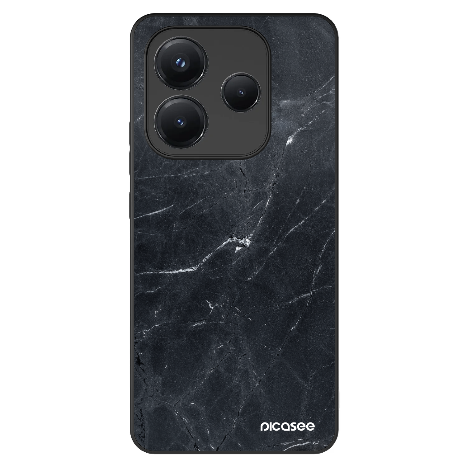 Picasee ULTIMATE CASE Xiaomi Redmi Note 14 5G - készülékre - Black marble