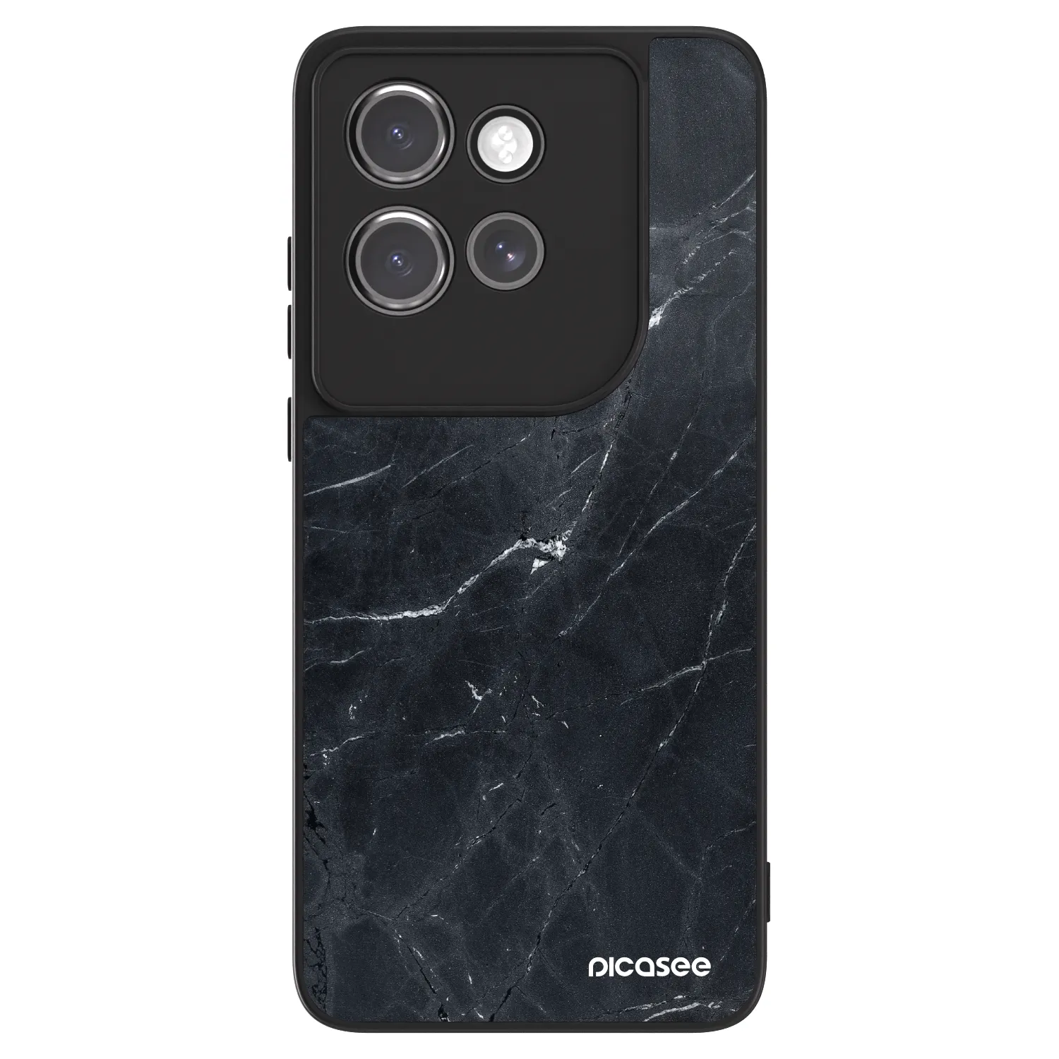Picasee ULTIMATE CASE Motorola Edge 50 Neo - készülékre - Black marble