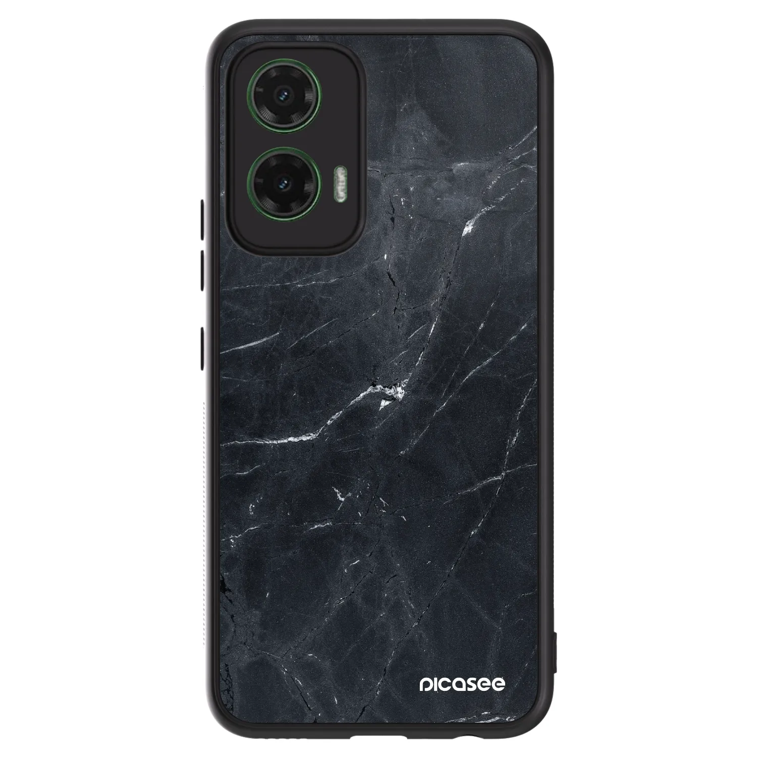 Picasee ULTIMATE CASE Motorola Moto G35 5G - készülékre - Black marble