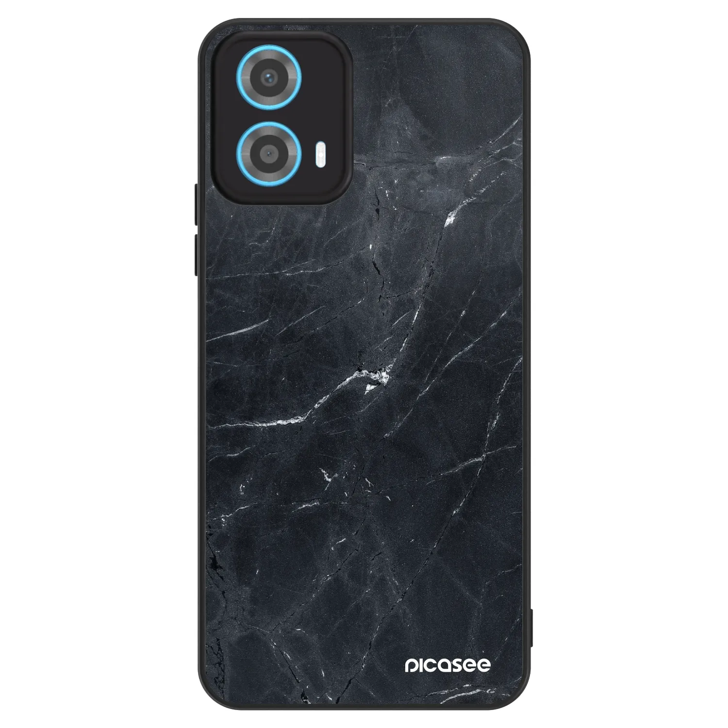 Picasee ULTIMATE CASE Motorola Moto G34 5G - készülékre - Black marble