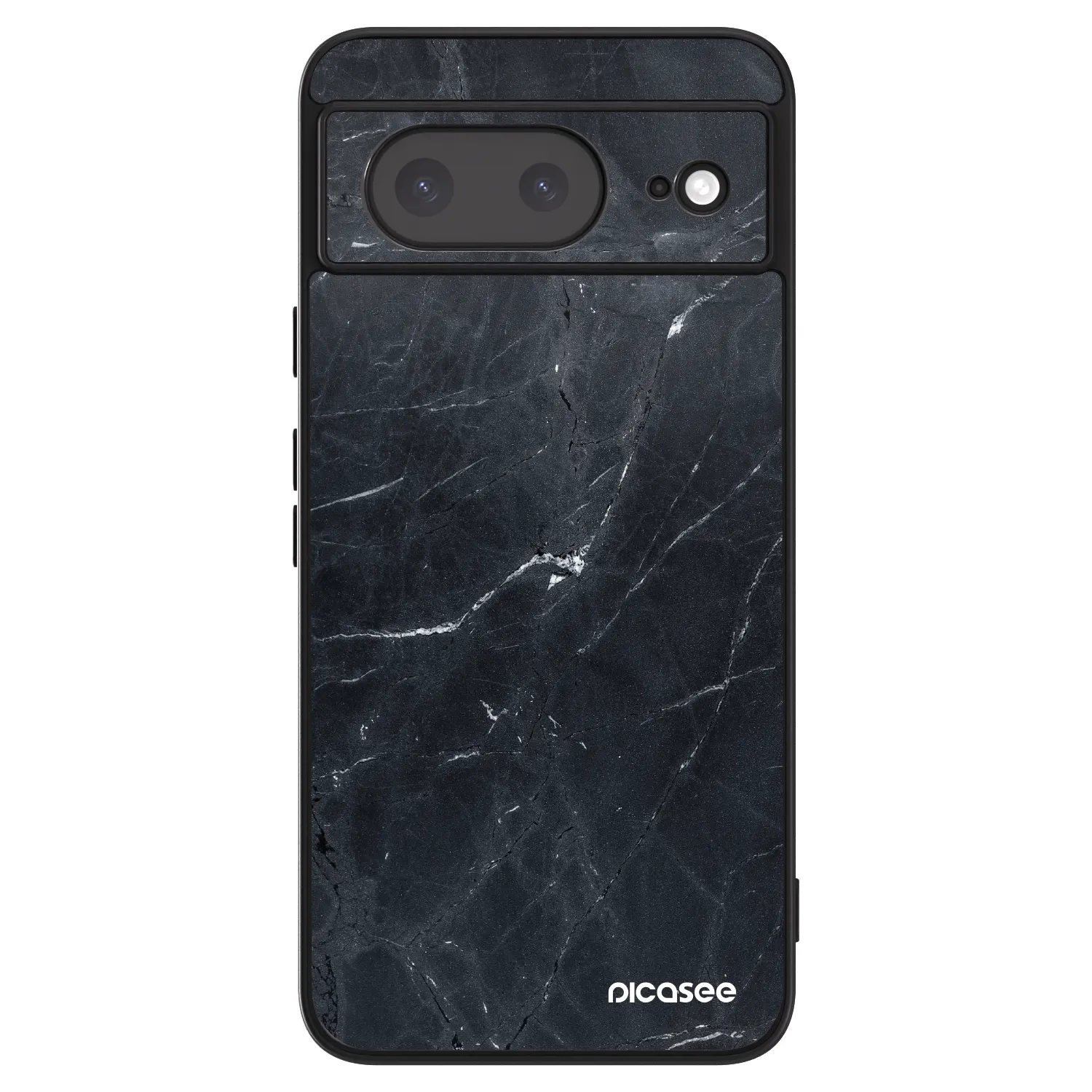 Picasee ULTIMATE CASE Google Pixel 8a - készülékre - Black marble